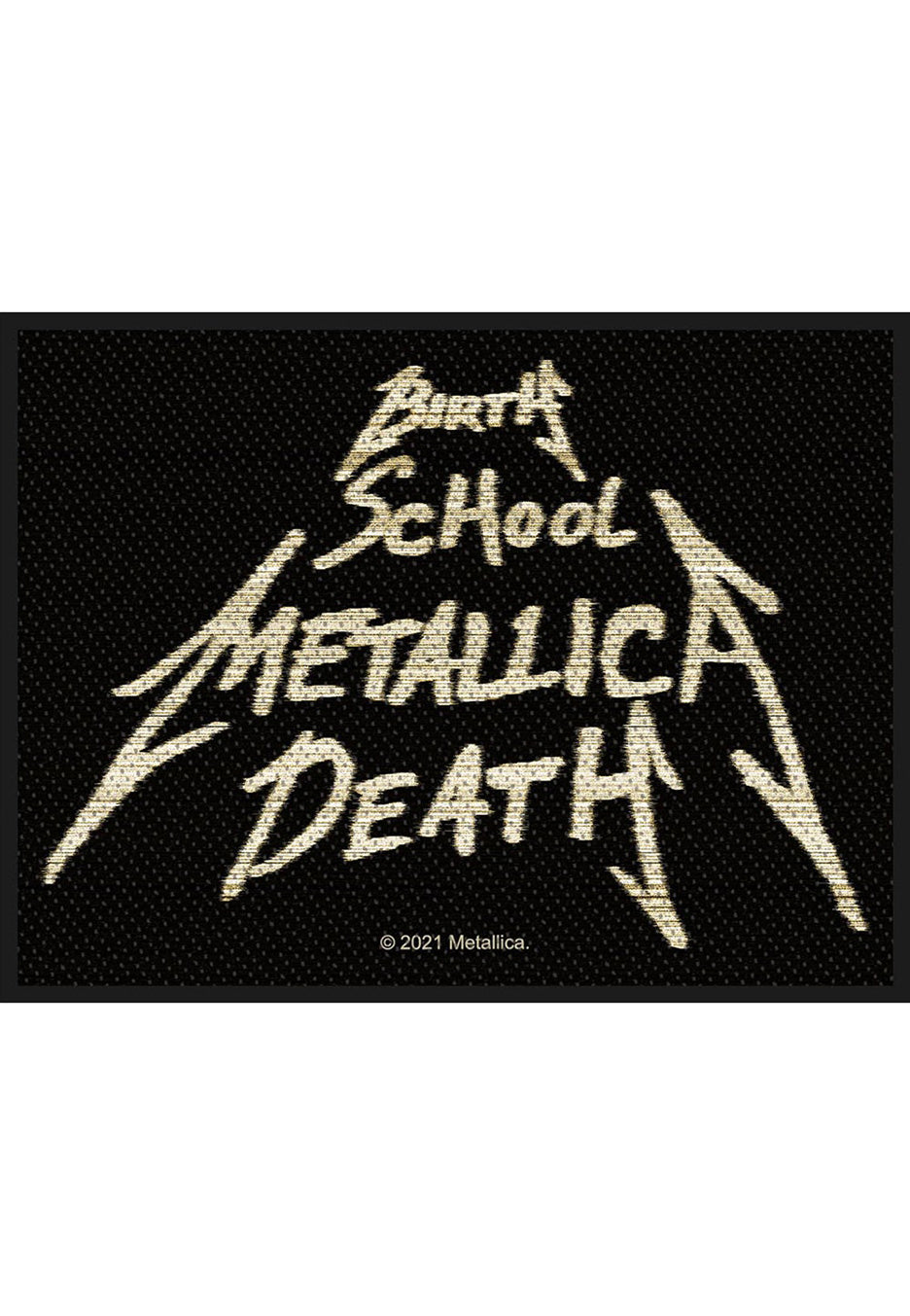 Metallica - Birth, School, Metallica, Death - Patch