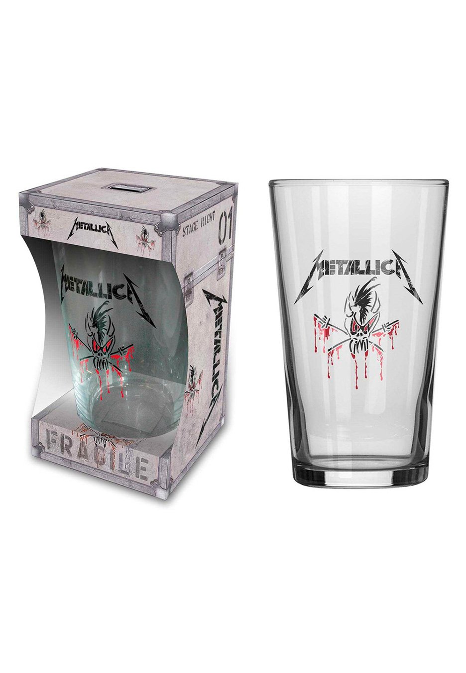Metallica - Scary Guy Pint - Glass