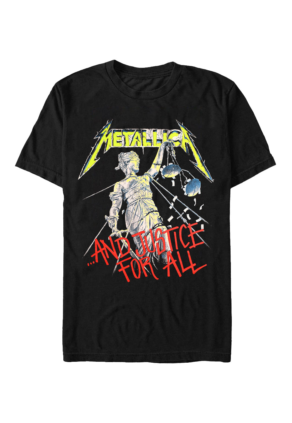 Metallica - And Justice For All (Original) - T-Shirt | Neutral-Image