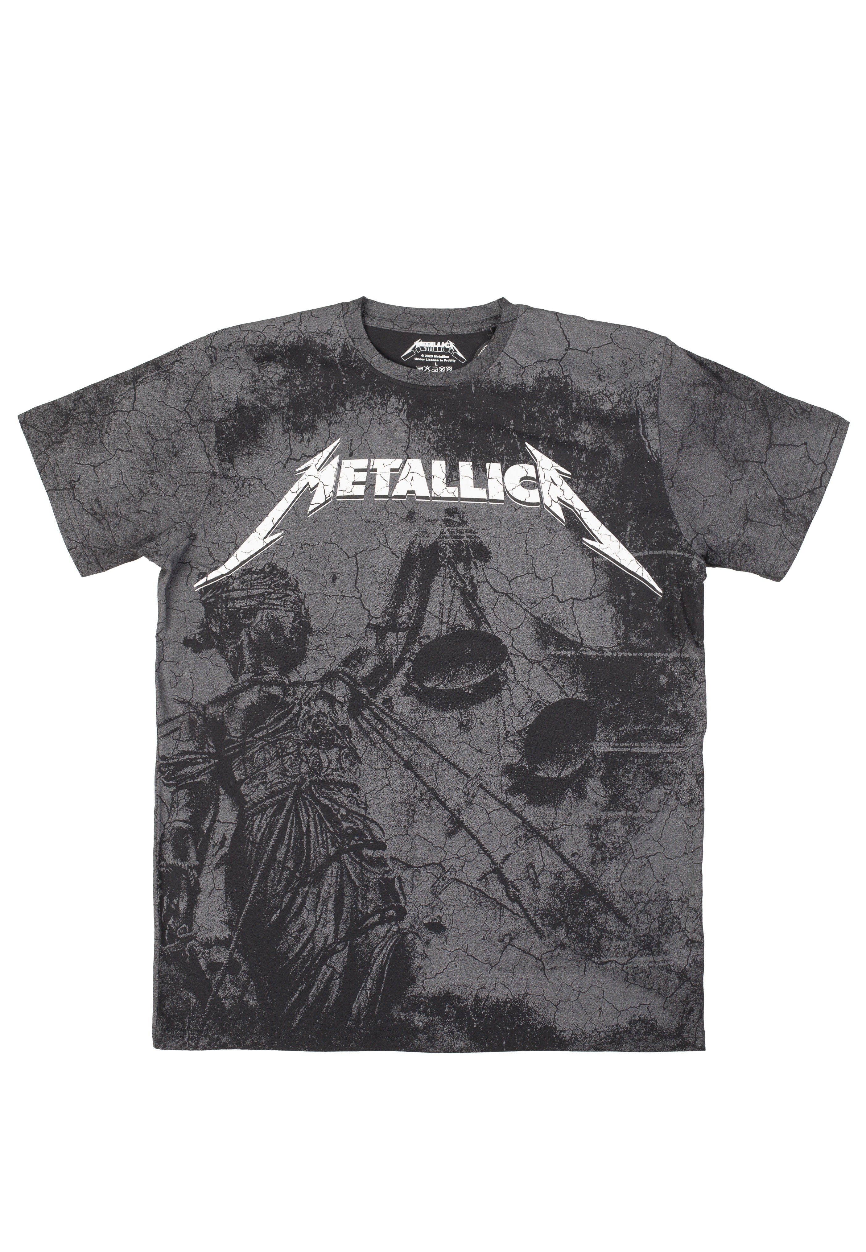 Metallica - Justice Washed - T-Shirt | Nuclear Blast