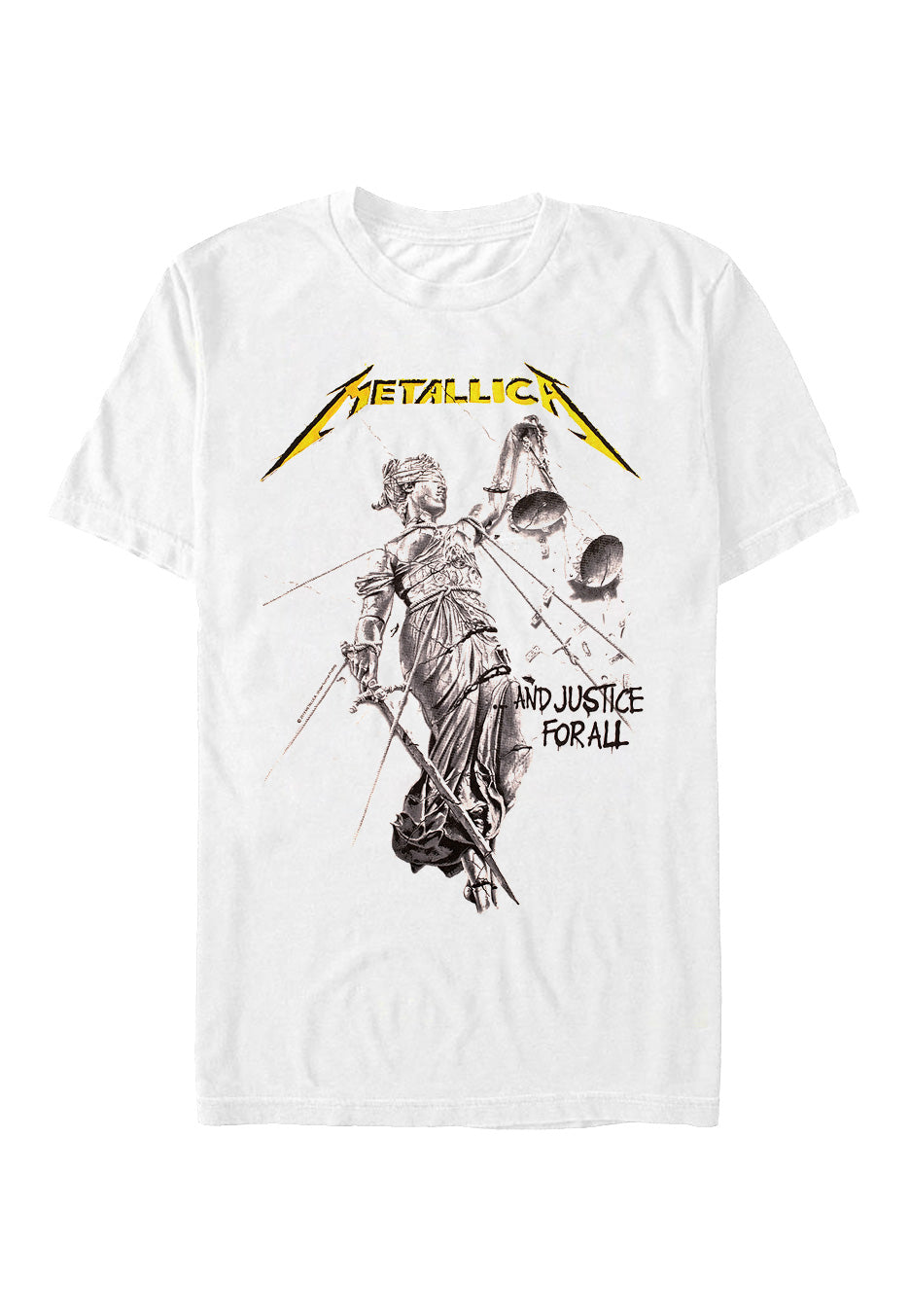 Metallica - Justice White - T-Shirt