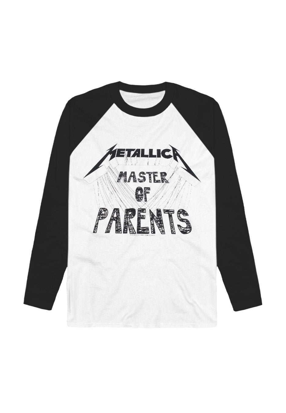 Metallica - Master Of Parents Kids White/Black - Longsleeve | Neutral-Image