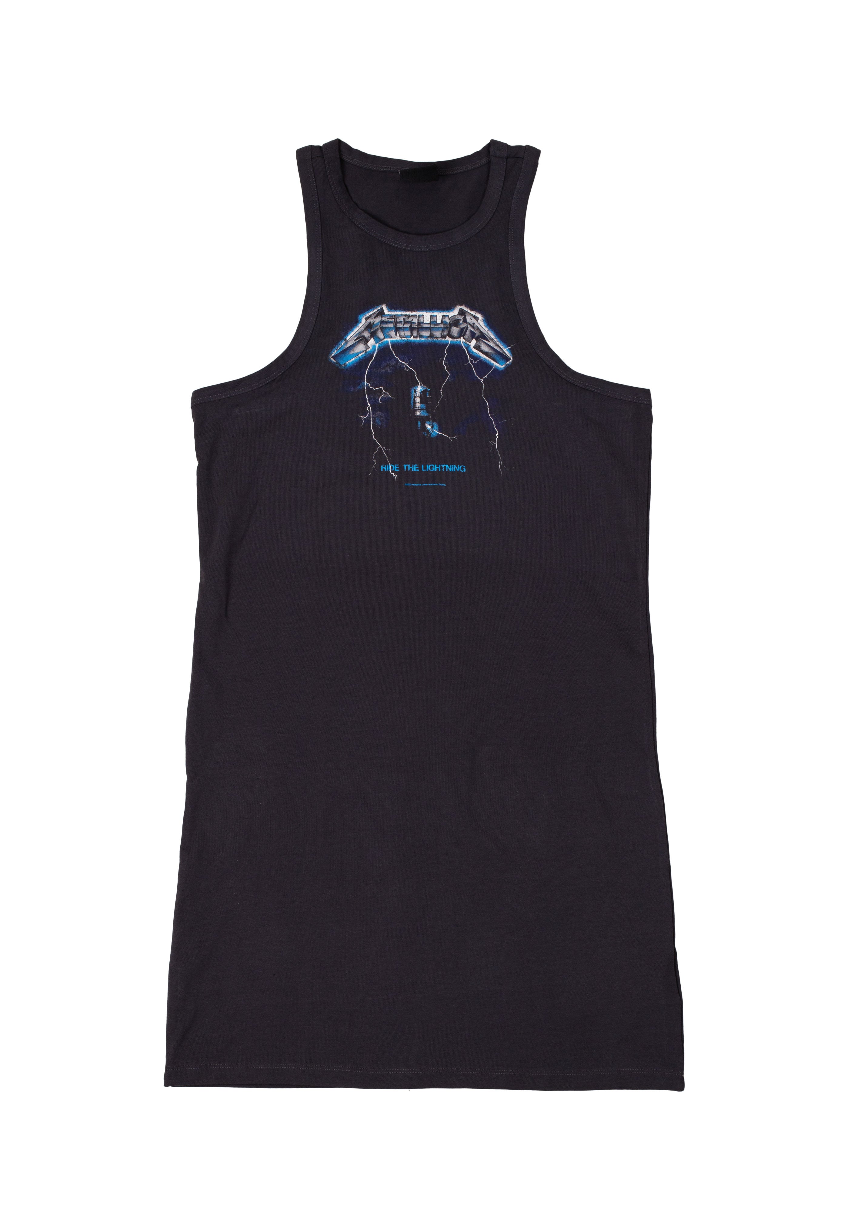 Metallica - Ride The Lightning Charcoal - Dress | Neutral-Image