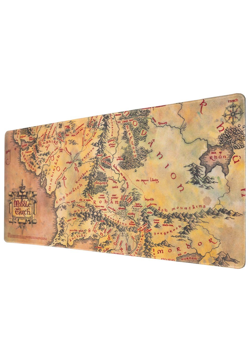 The Lord Of The Rings - Middle Earth - Mousepad