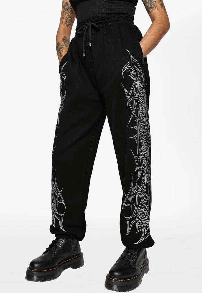 Mary Wyatt Midnight Black Chandal
