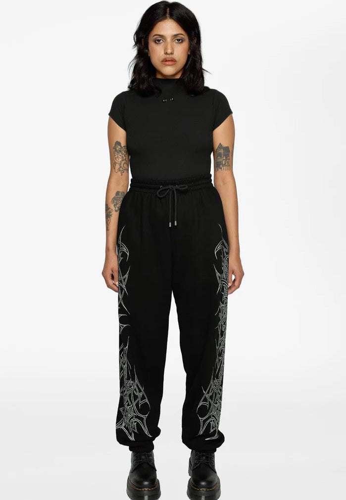 Mary Wyatt Midnight Black Chandal