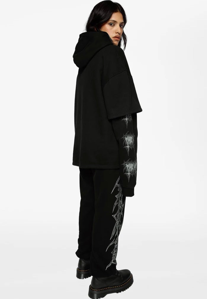 Mary Wyatt Midnight Black Chandal