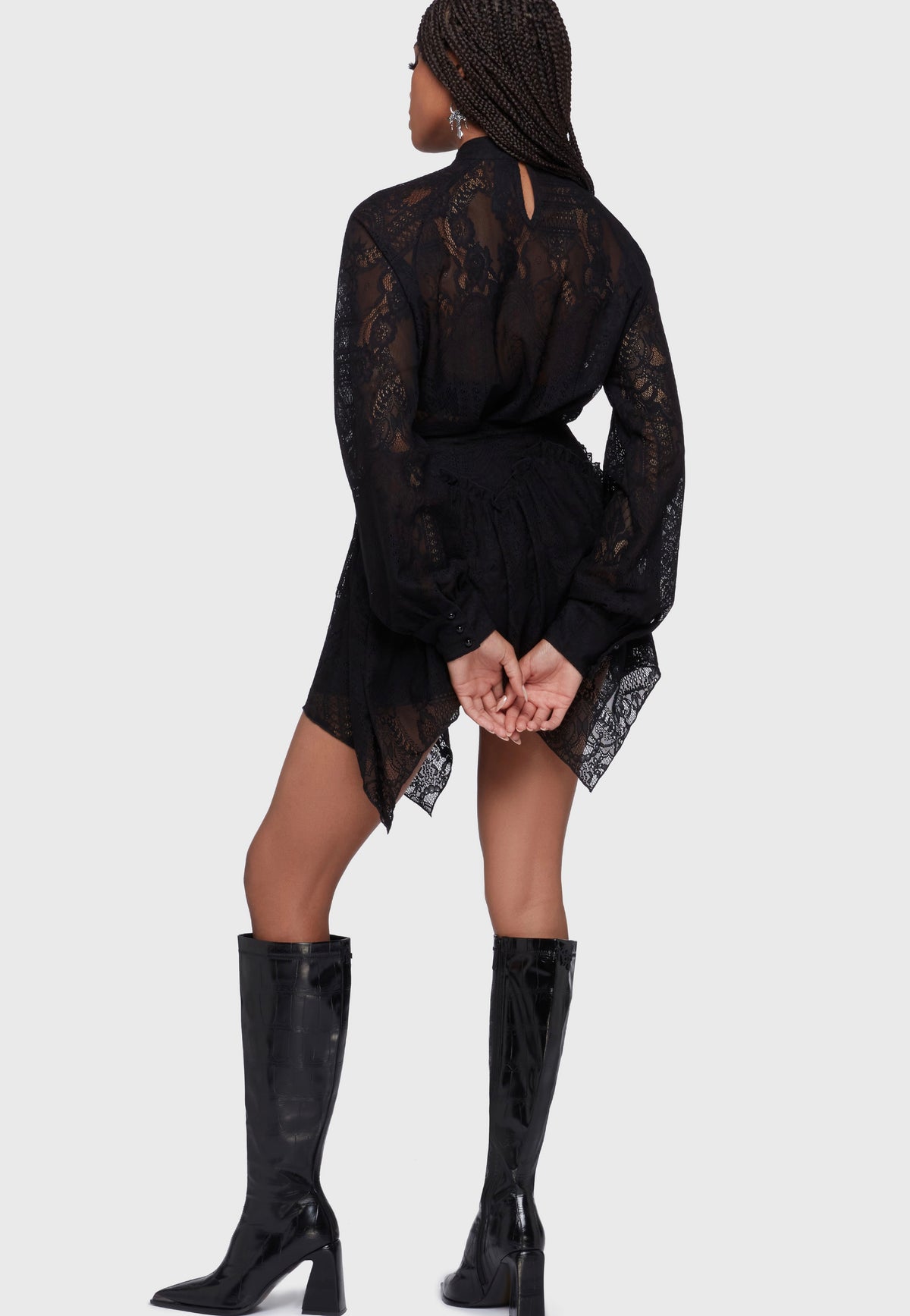 Killstar Midnight Dance Black Blouse