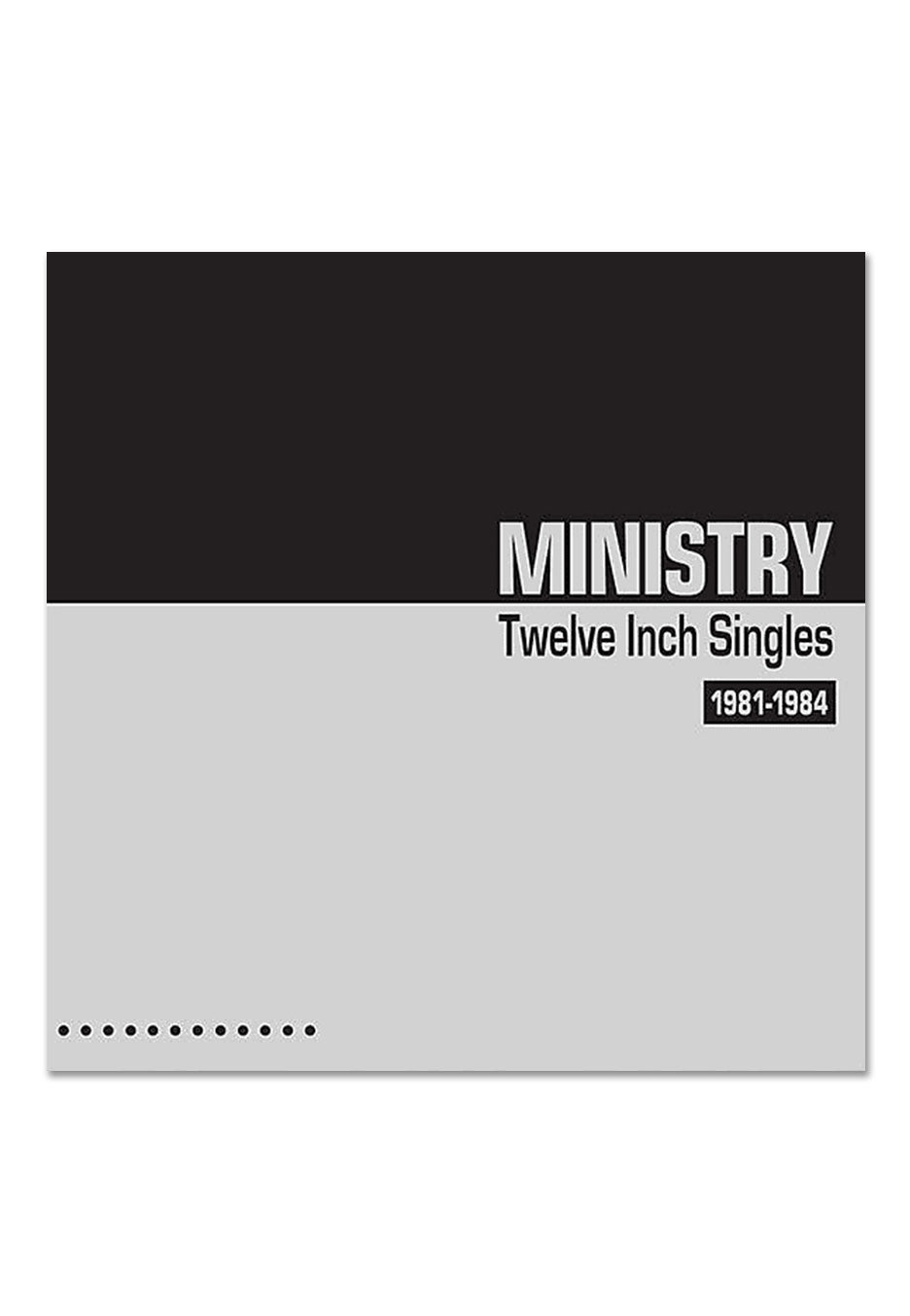 Ministry Twelve Inch Singles 1981-1984 Ltd. Red Colored 2 Vinyl