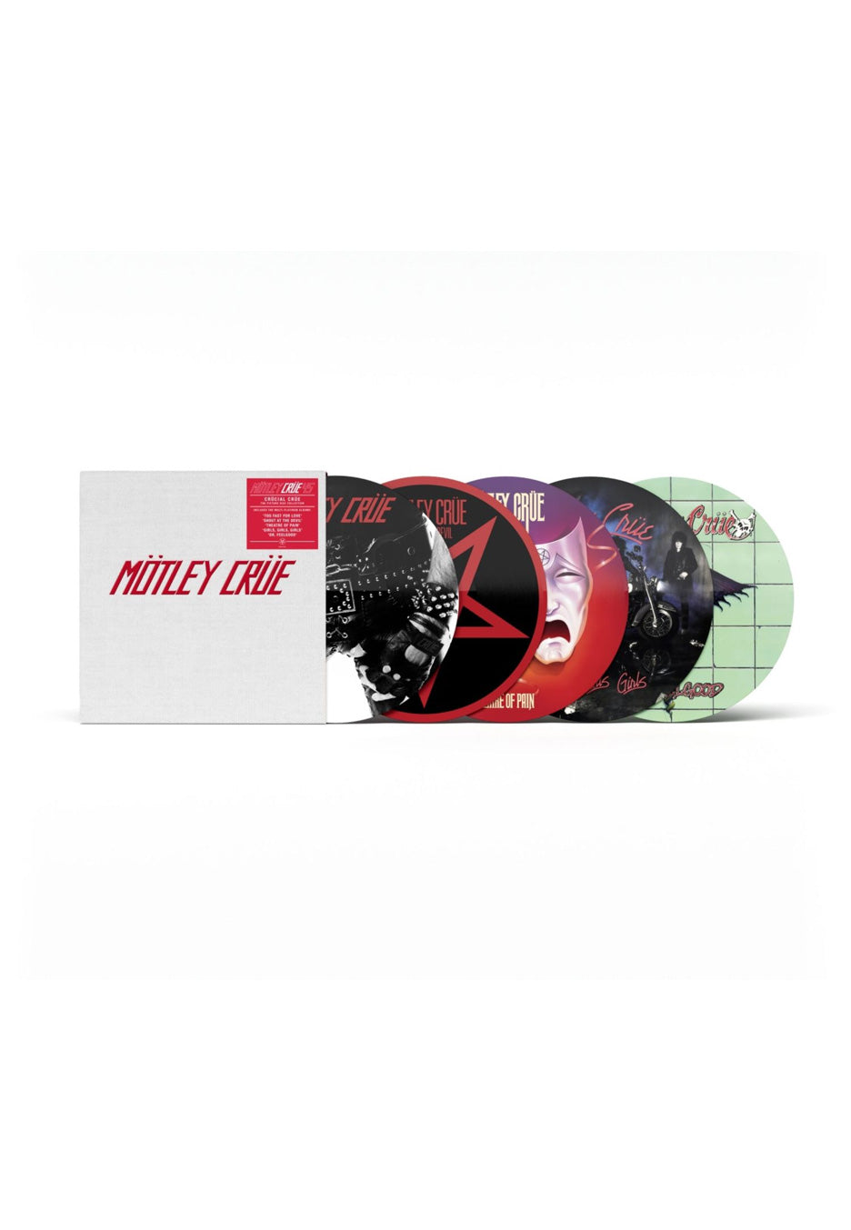 Mötley Crüe - Crücial Crüe (45th Anniversary) - 5 CD Box | Neutral-Image