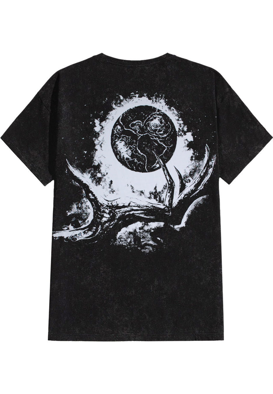 Motionless In White Fireball Acid Washed Camiseta