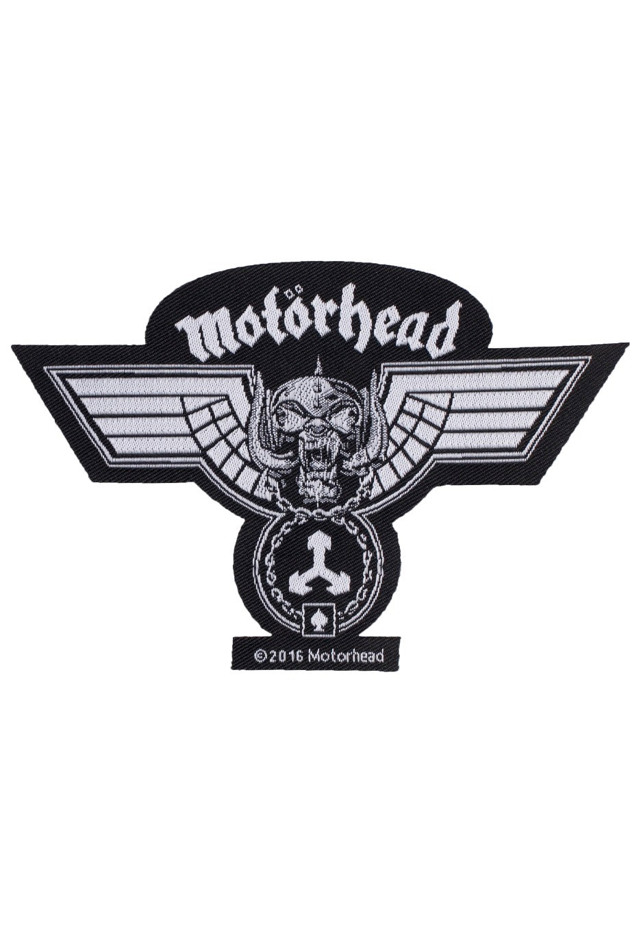 Patch Motörhead Hammered 12 5x8 5cm