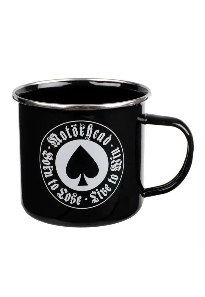 Motörhead Born To Lose Enamel Taza
