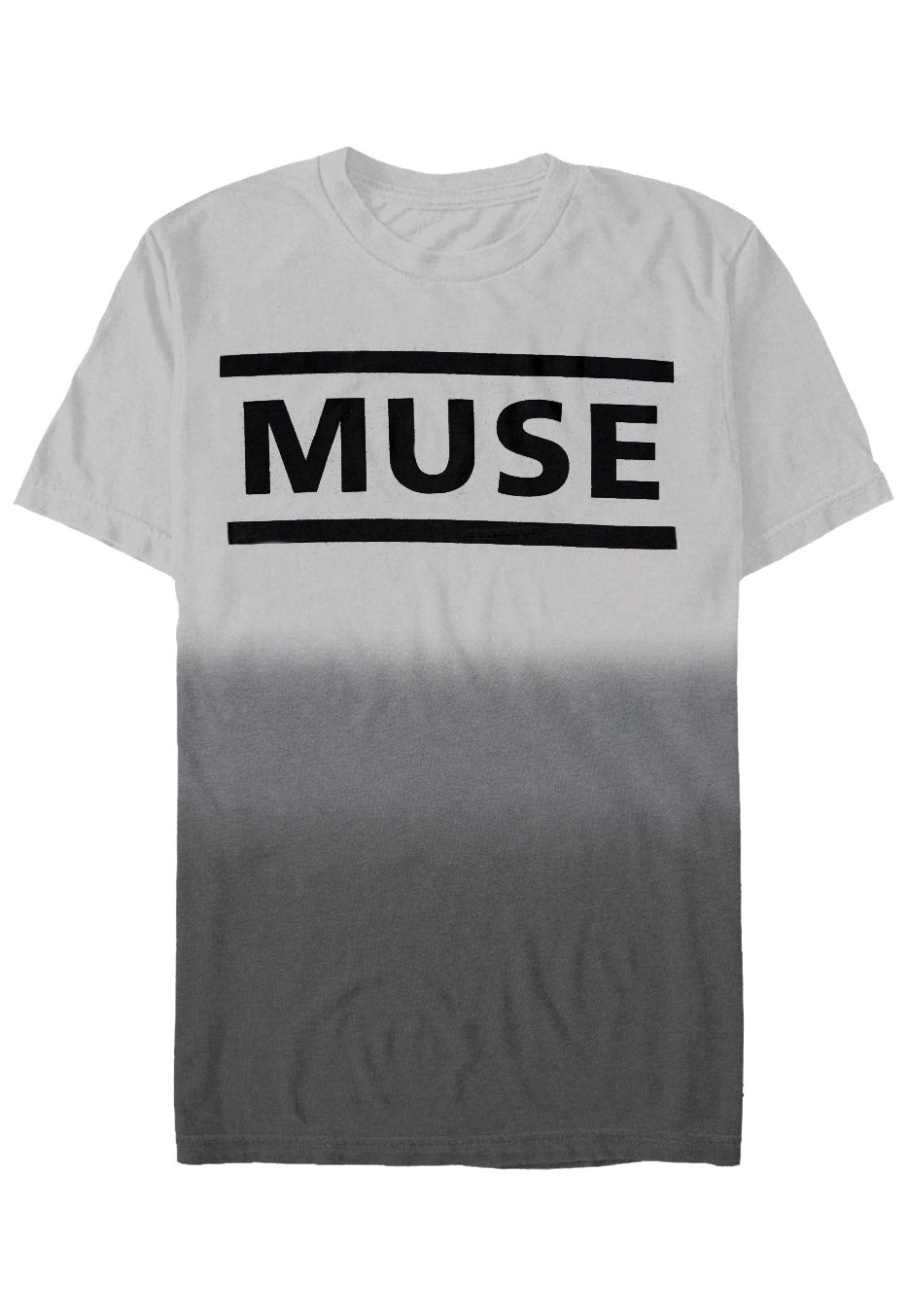 Muse - Logo Dip-Dye Grey - T-Shirt | Neutral-Image
