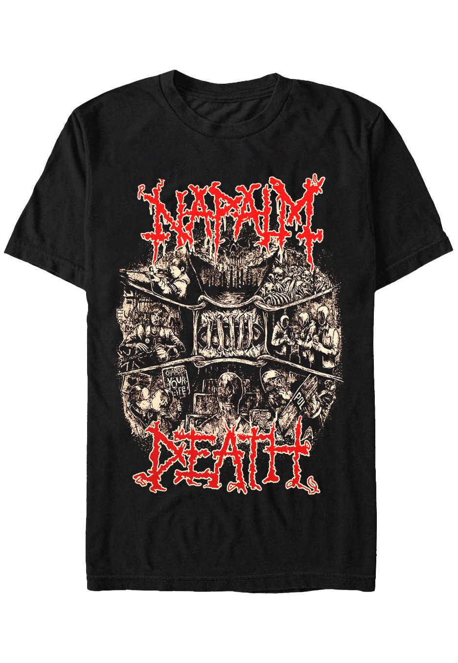 Napalm Death - Coded Smears - T-Shirt