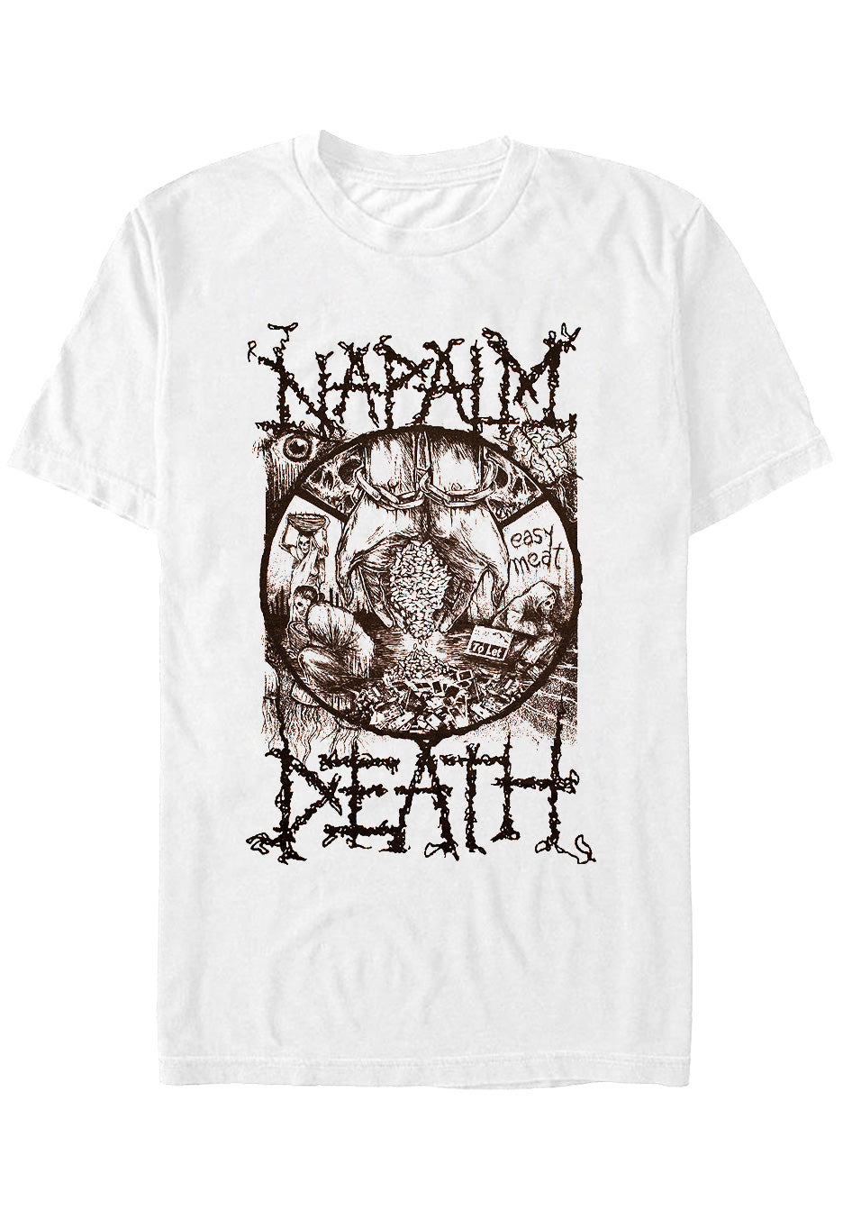 Napalm Death - Poverty - T-Shirt | Neutral-Image