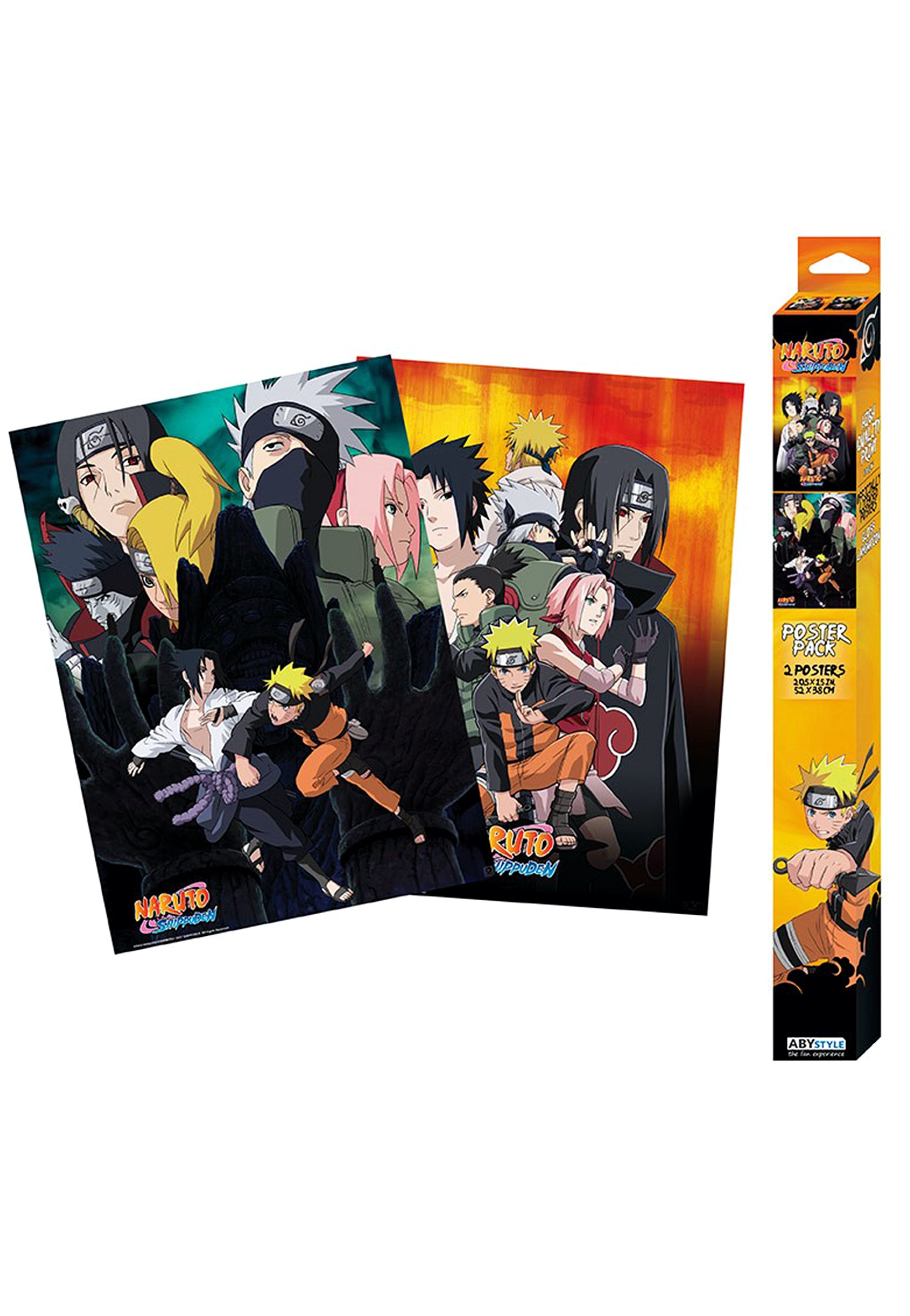 Naruto - Ninjas Set of 2 - Poster | Nuclear Blast