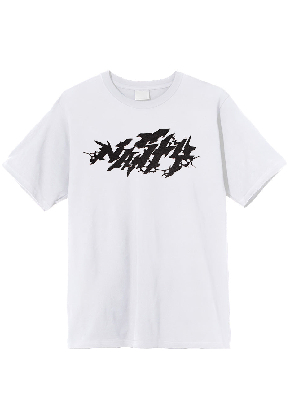 Nasty - Anti Social White - T-Shirt | Neutral-Image