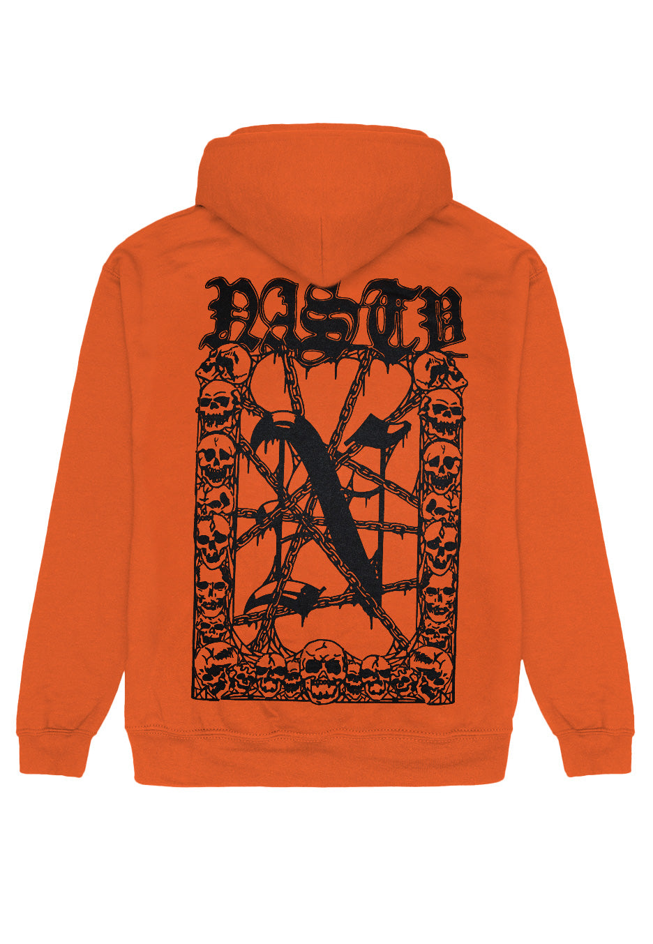 Nasty - Skull Frame Orange - Hoodie | Neutral-Image