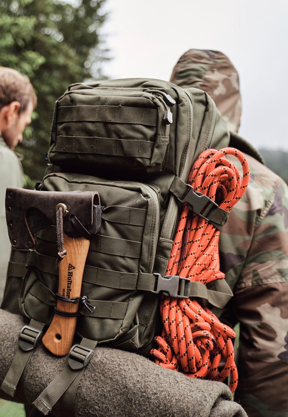 Brandit - Us Cooper Lasercut Medium Olive - Backpack | Nuclear Blast