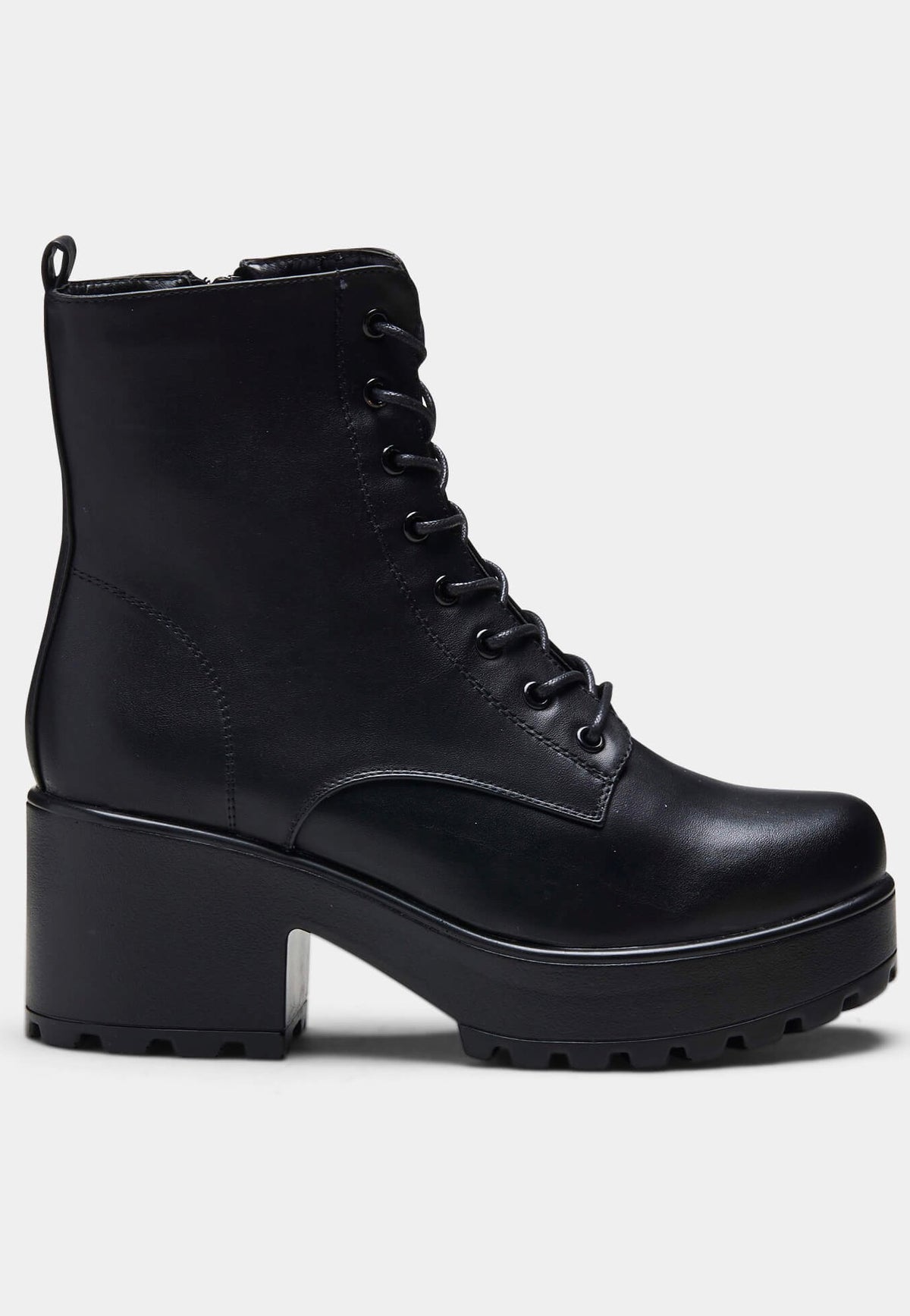 Koi Footwear GIN Platform Military Black Zapatos para chica