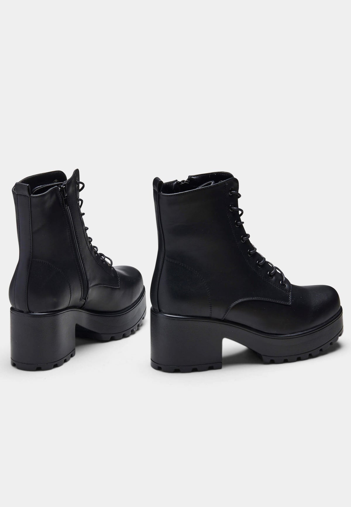 Koi Footwear GIN Platform Military Black Zapatos para chica