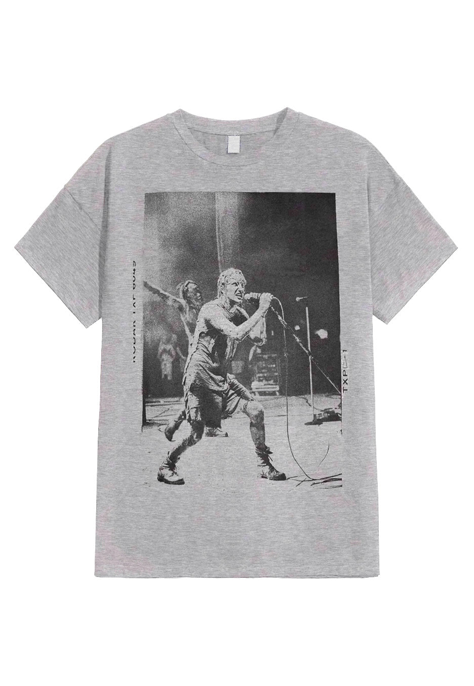 【DISCERNMENT】Nine Board Graphic Short Sleeve T-Shirt Nine Inch Nails - Self Destruct 94 Grey - T-Shirt | Nuclear