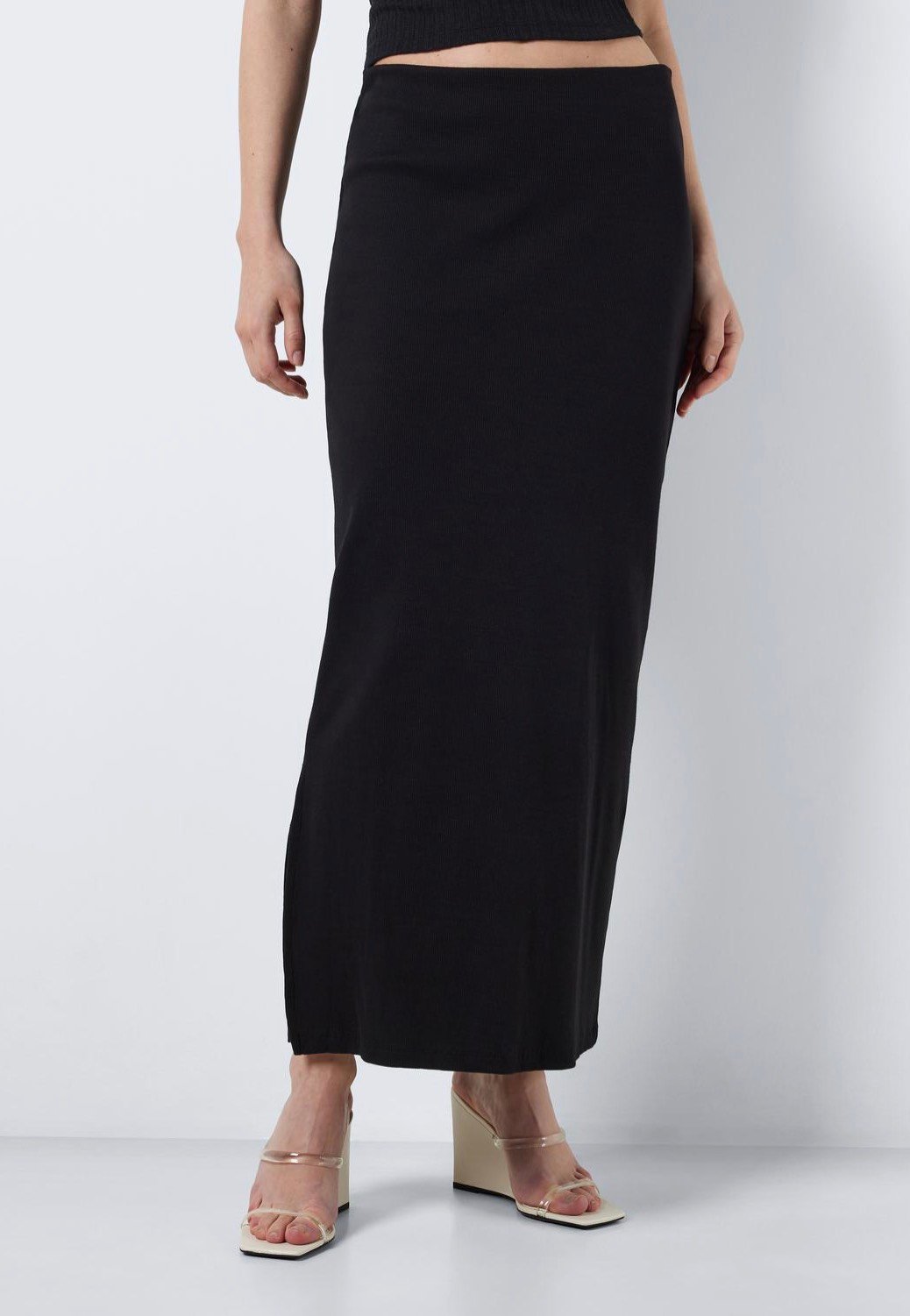 Noisy May - Maya Hw Ankle Length Black - Skirt