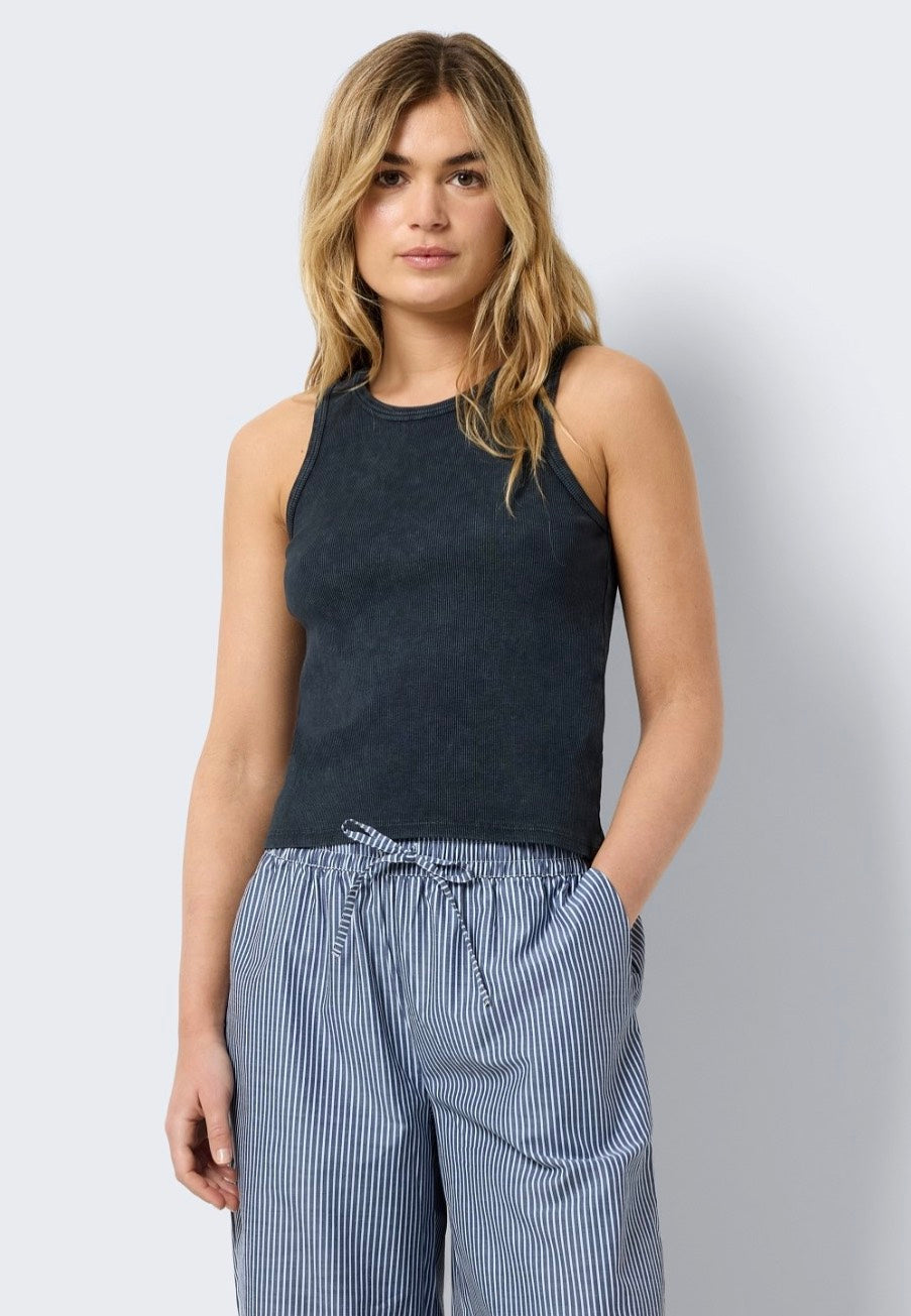 Noisy May - Maya Black Wash/Destroy - Tank | Women-Image