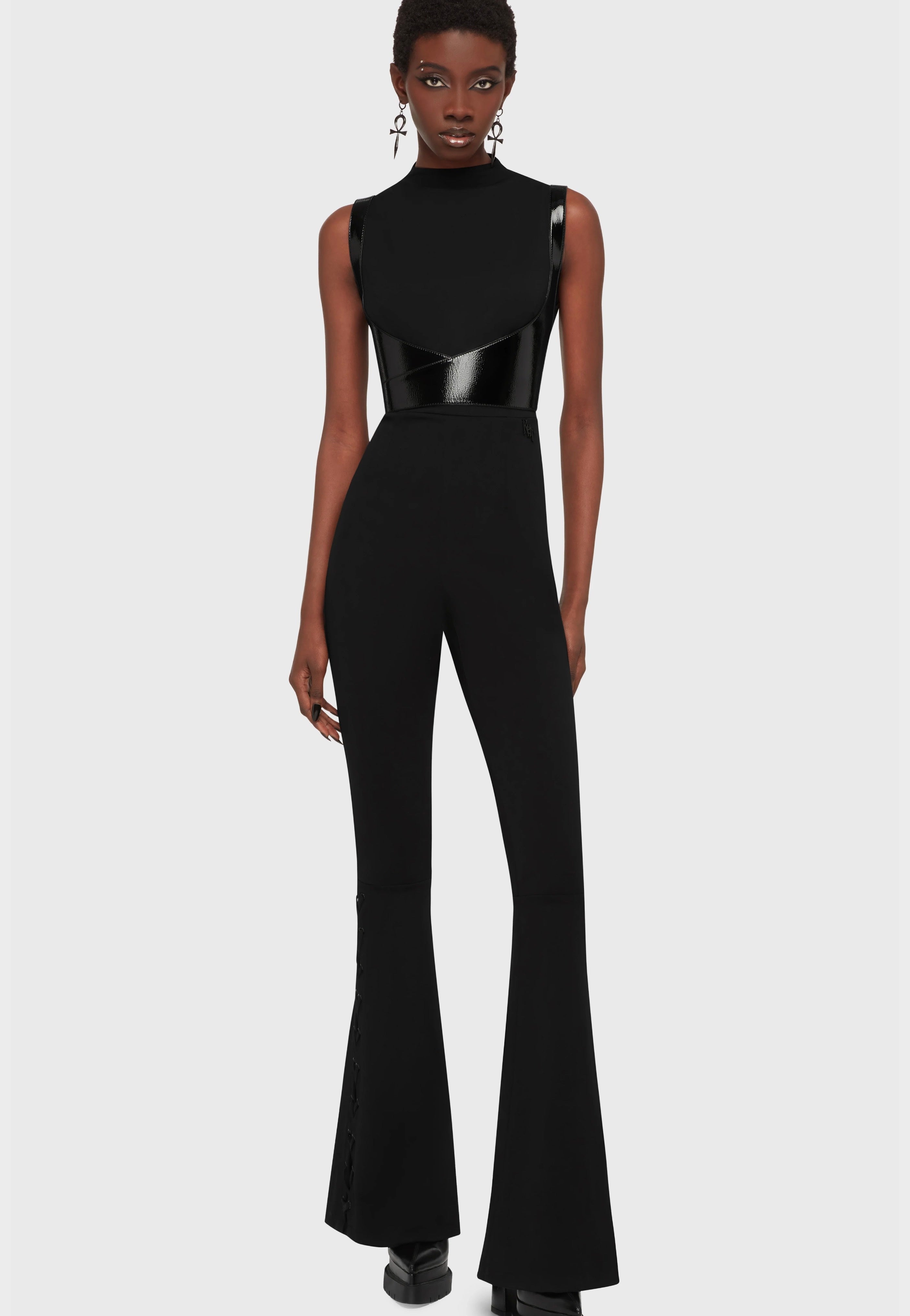 Killstar - Nocturnus Black - Jumpsuit | Women-Image