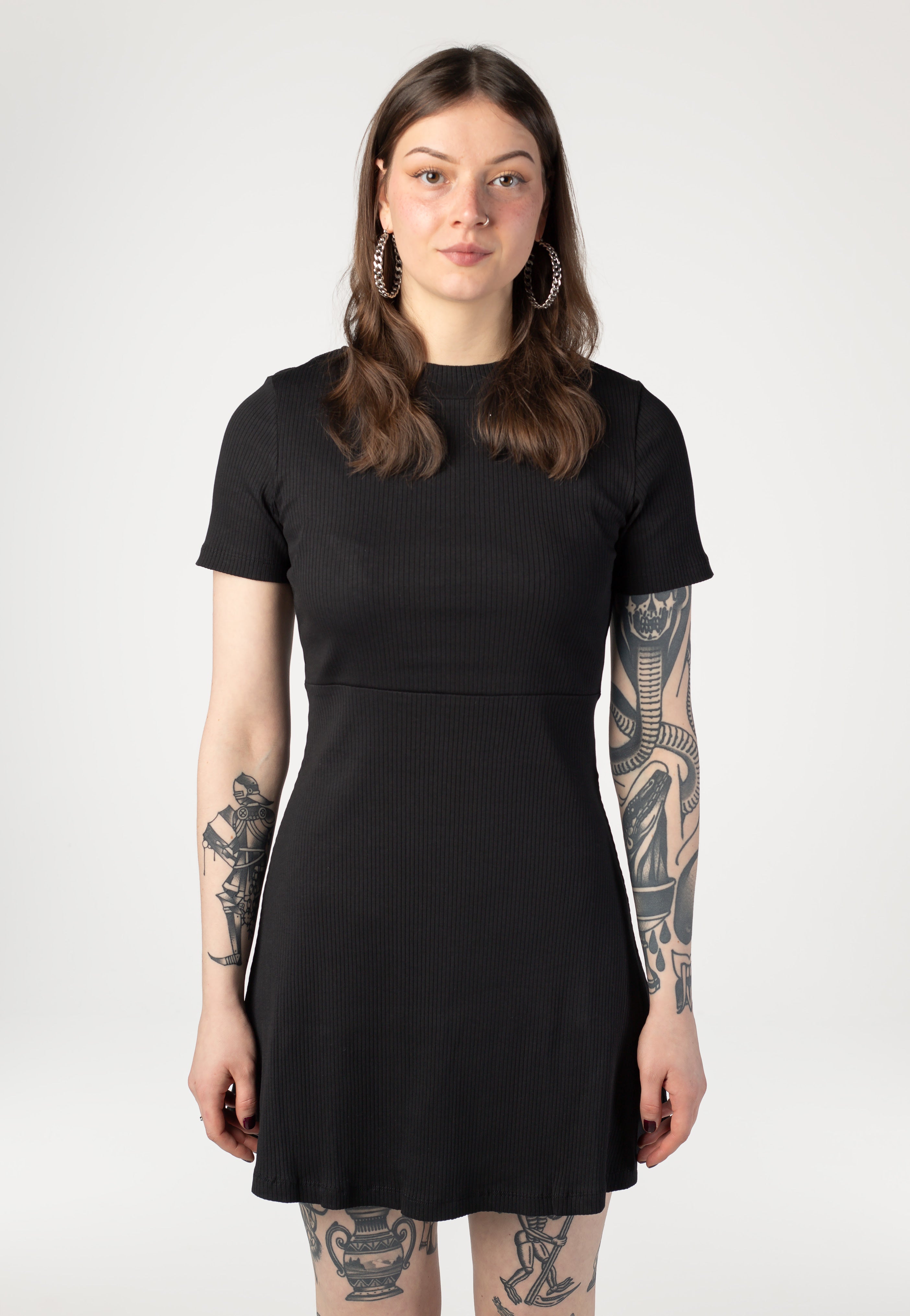 Noisy May - Elinor Black Solid - Dress | Women-Image