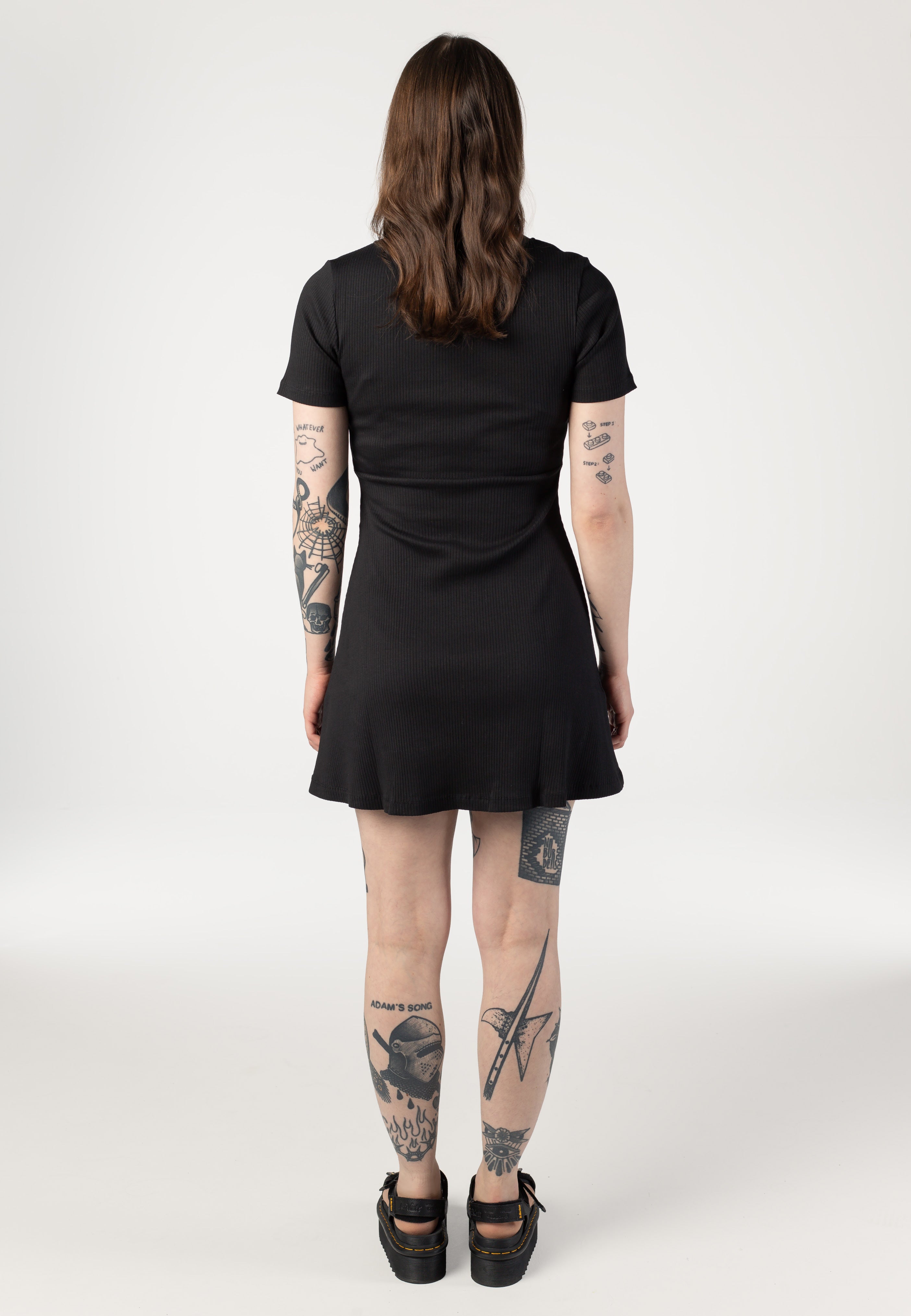 Noisy May - Elinor Black Solid - Dress | Women-Image