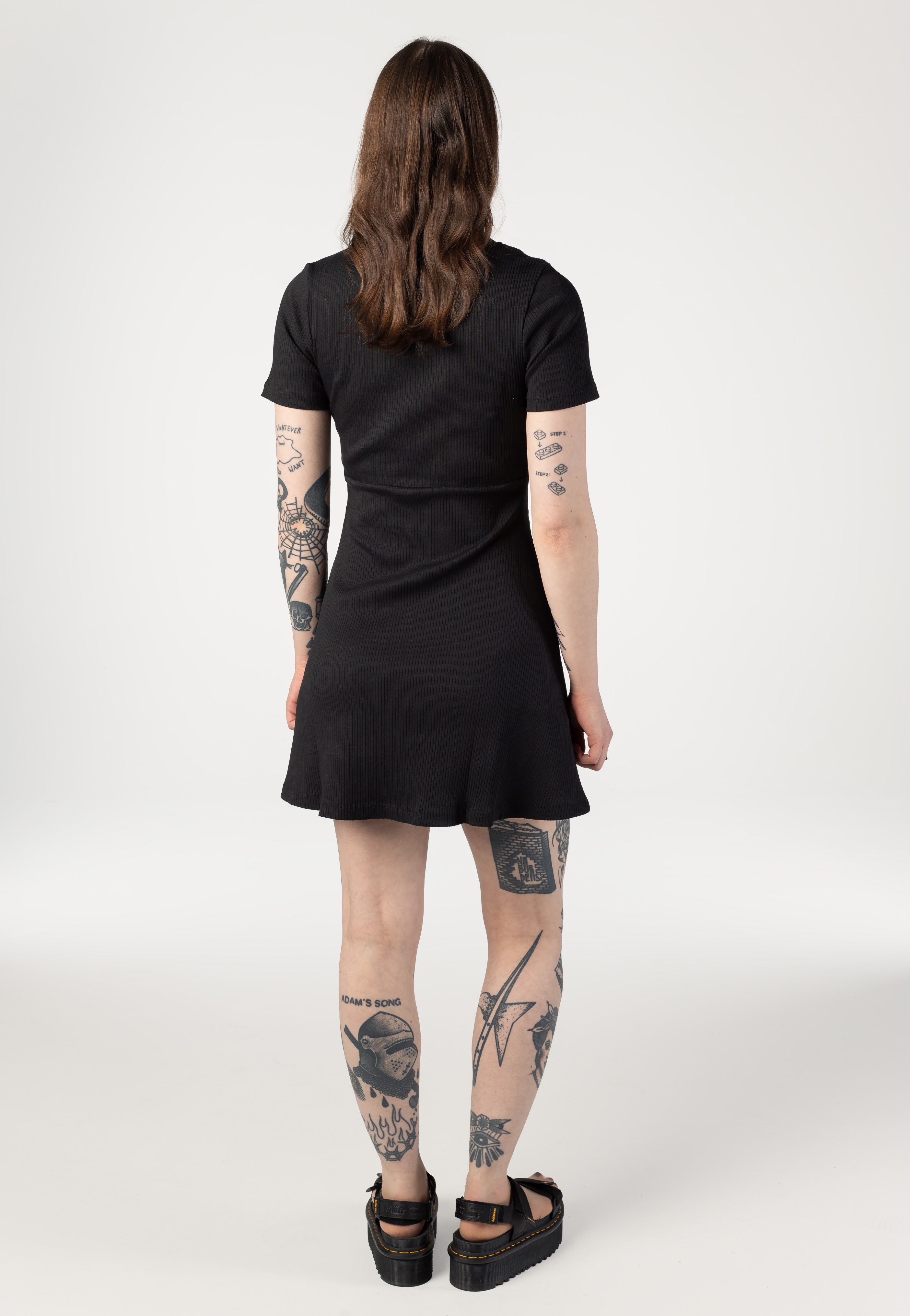 Noisy May - Elinor Black Solid - Dress | Women-Image