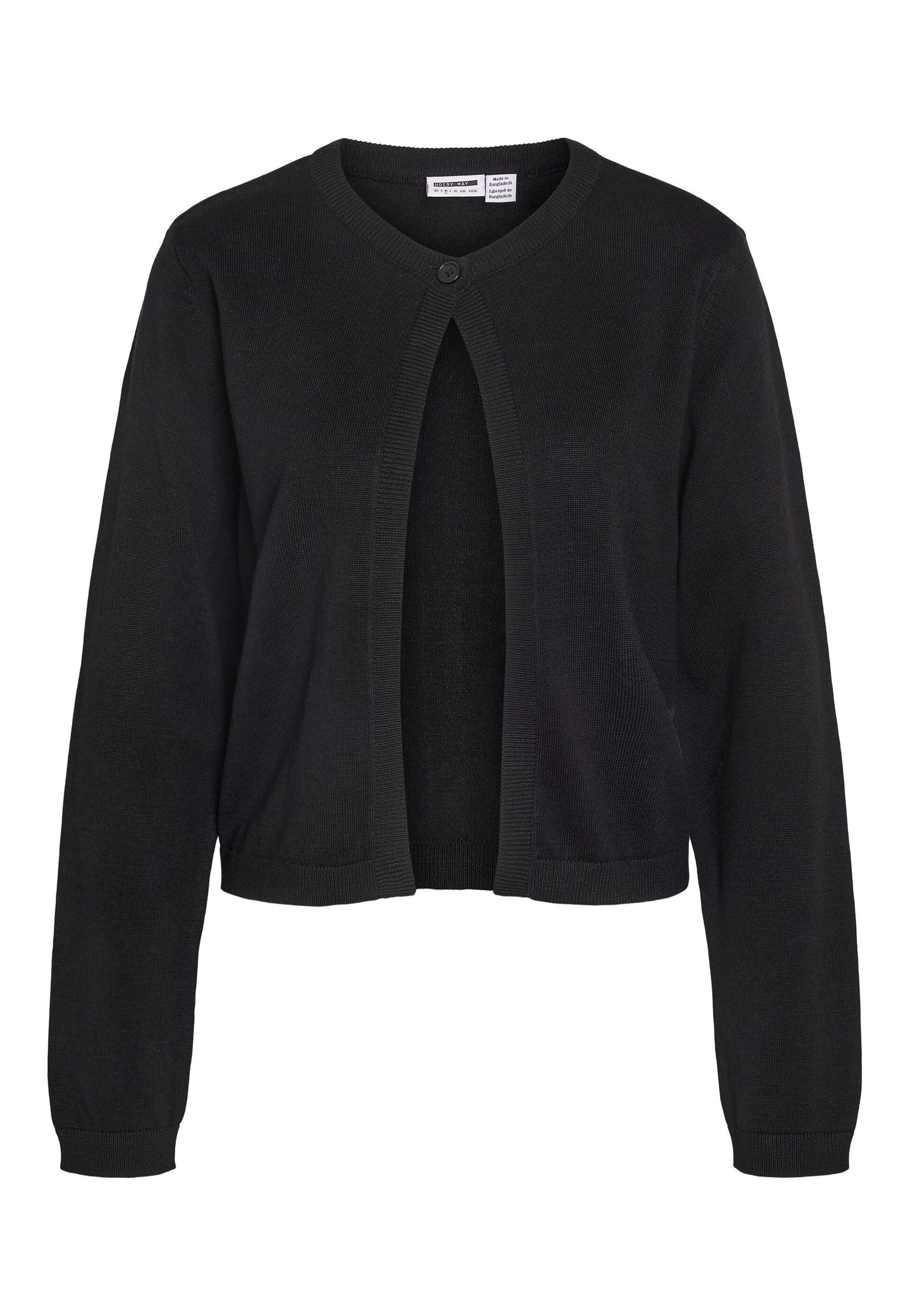 Noisy May Maysa O-Neck Knit Black Cardigan