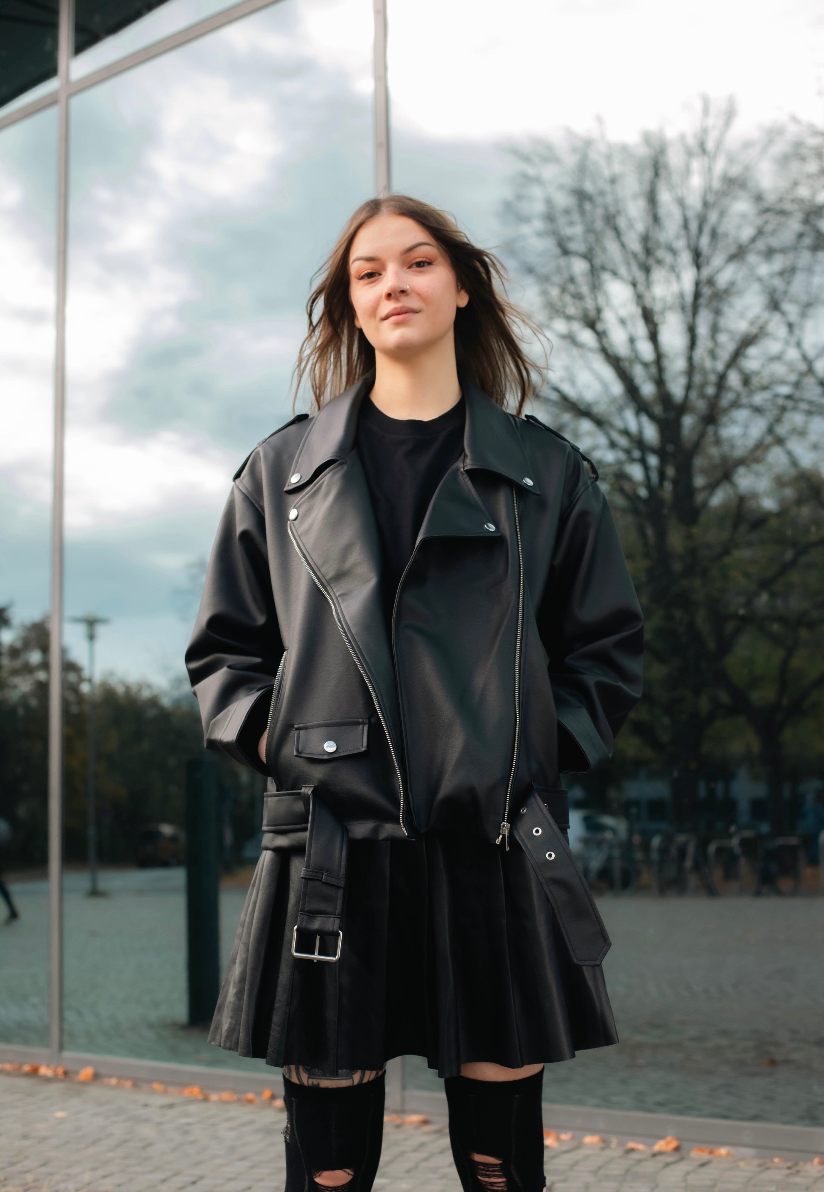 Noisy May - Paulina Oversize Biker Black - Jacket | Nuclear Blast