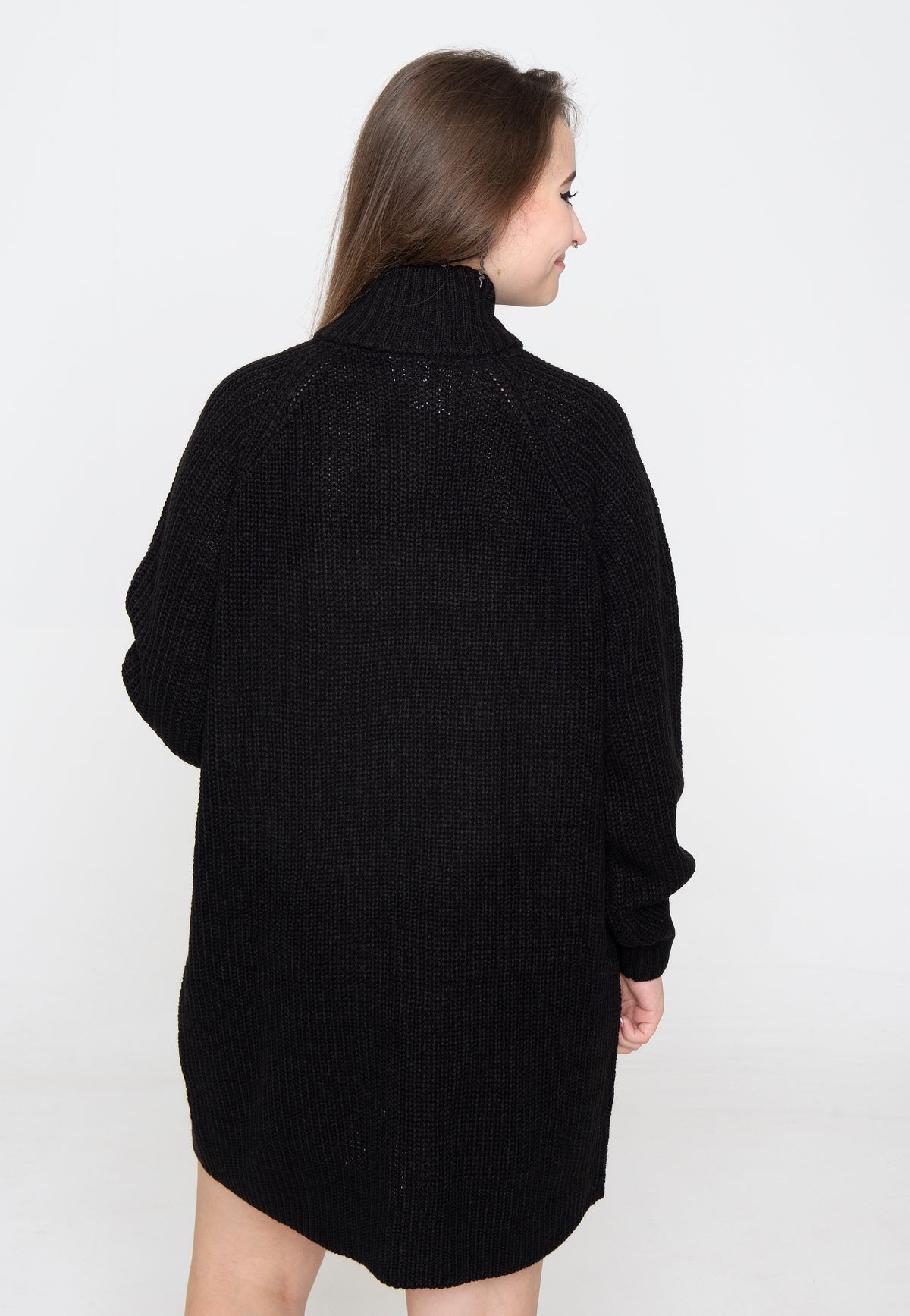 Noisy May Timmy Knit Black Vestido