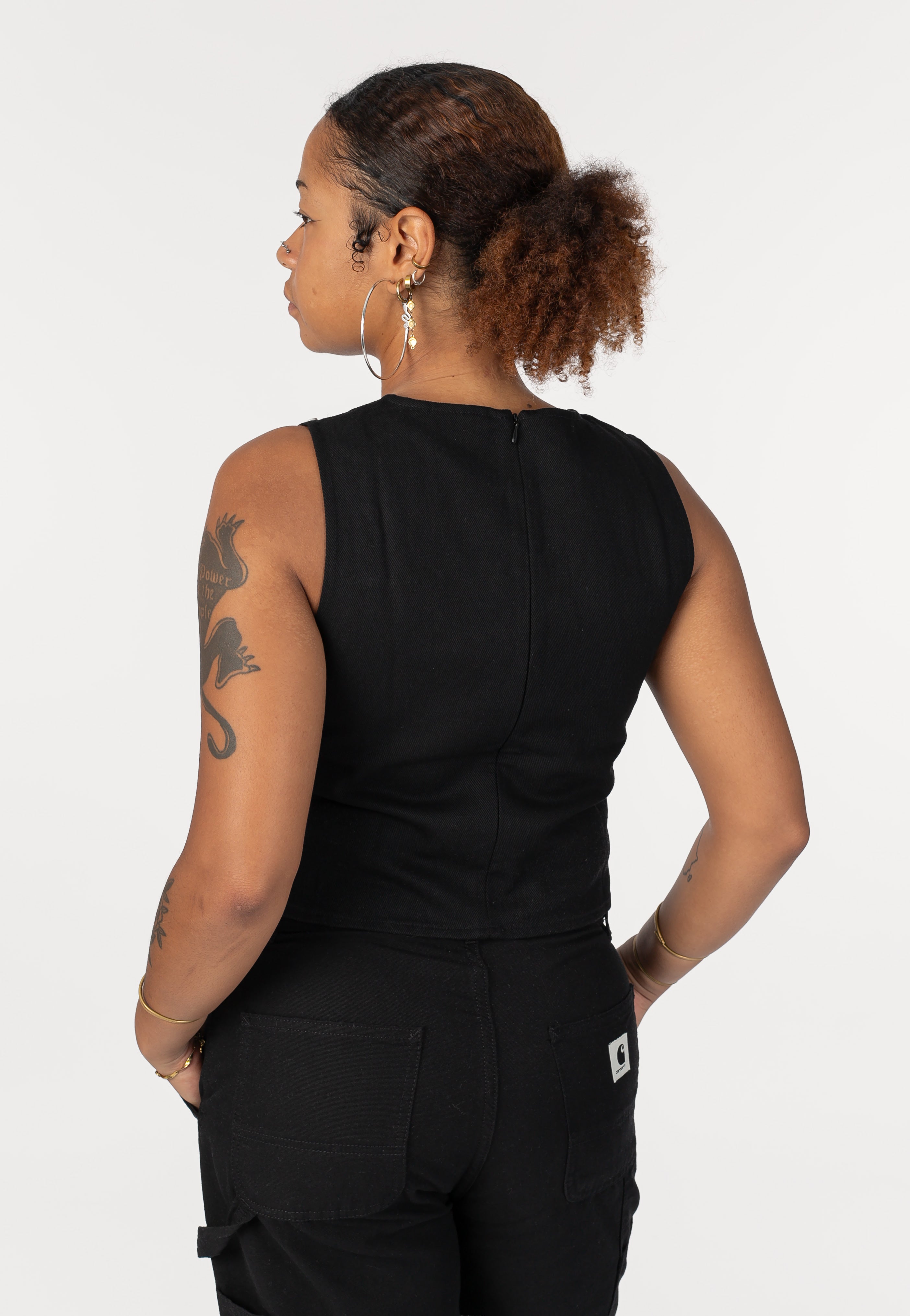 Noisy May - Twinkle Stud Black - Top | Women-Image