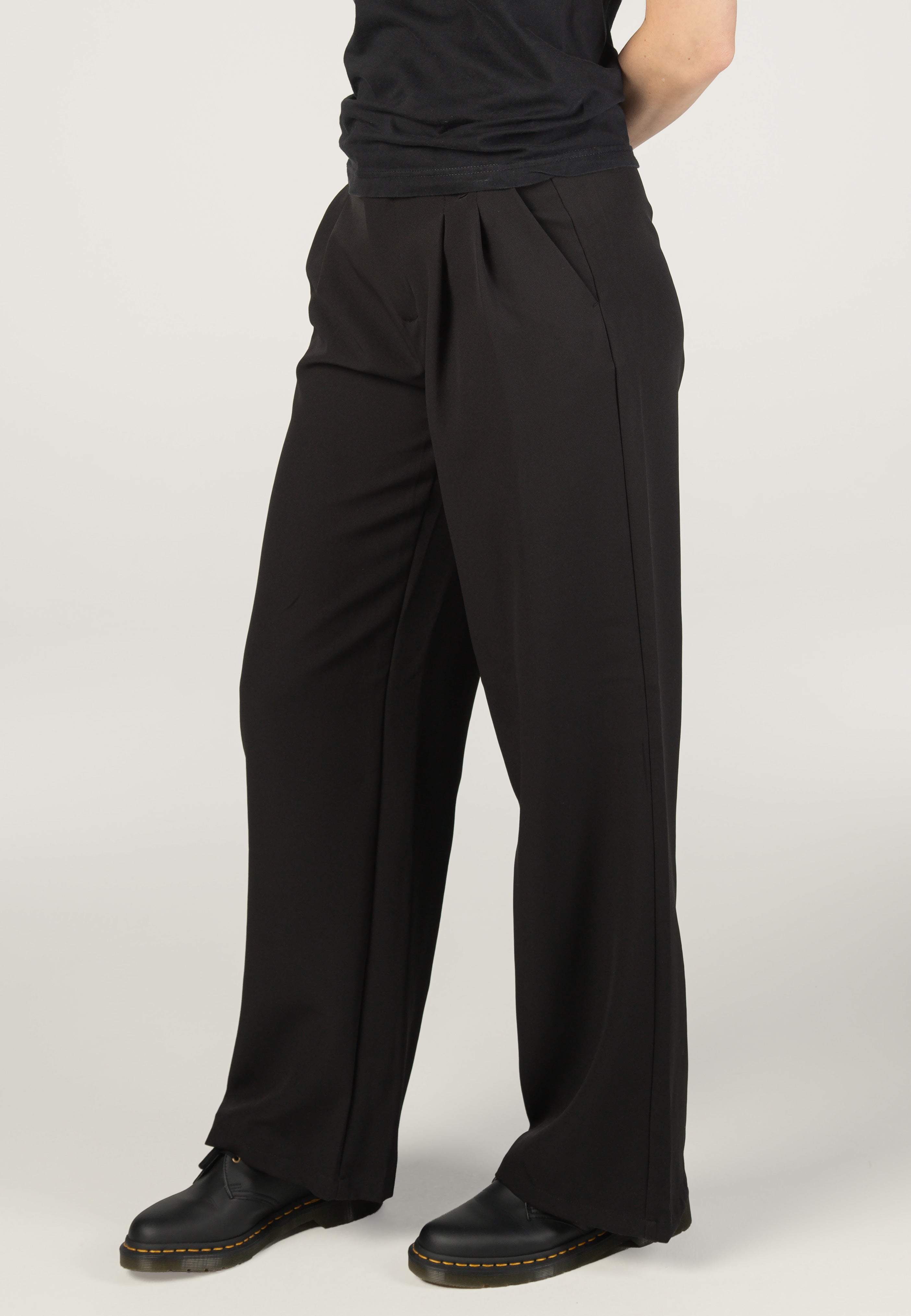 Noisy May - Viola Wide Black - Pants | Women-Image