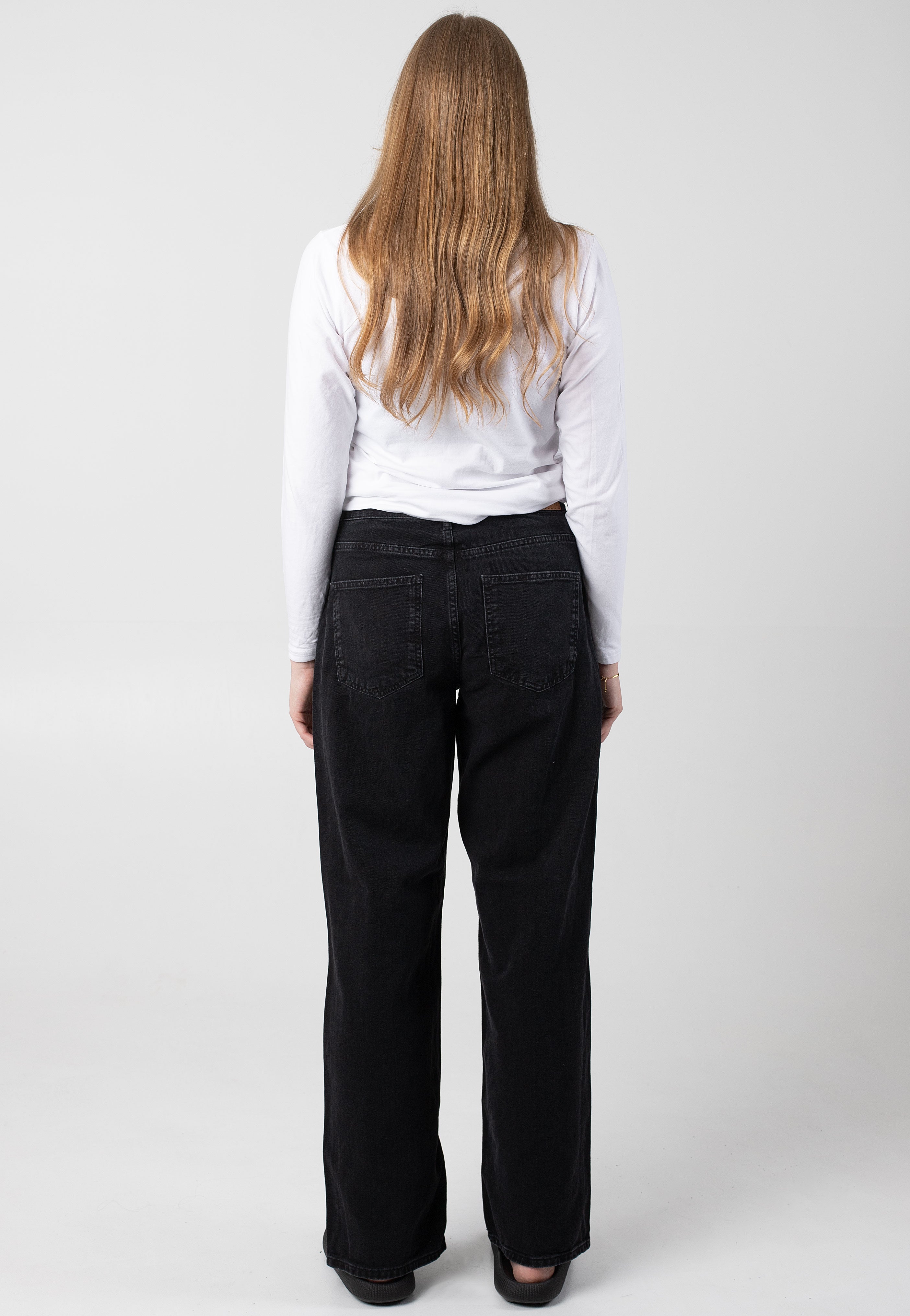 Noisy May - Alexa Reg Black Denim - Jeans | Women-Image