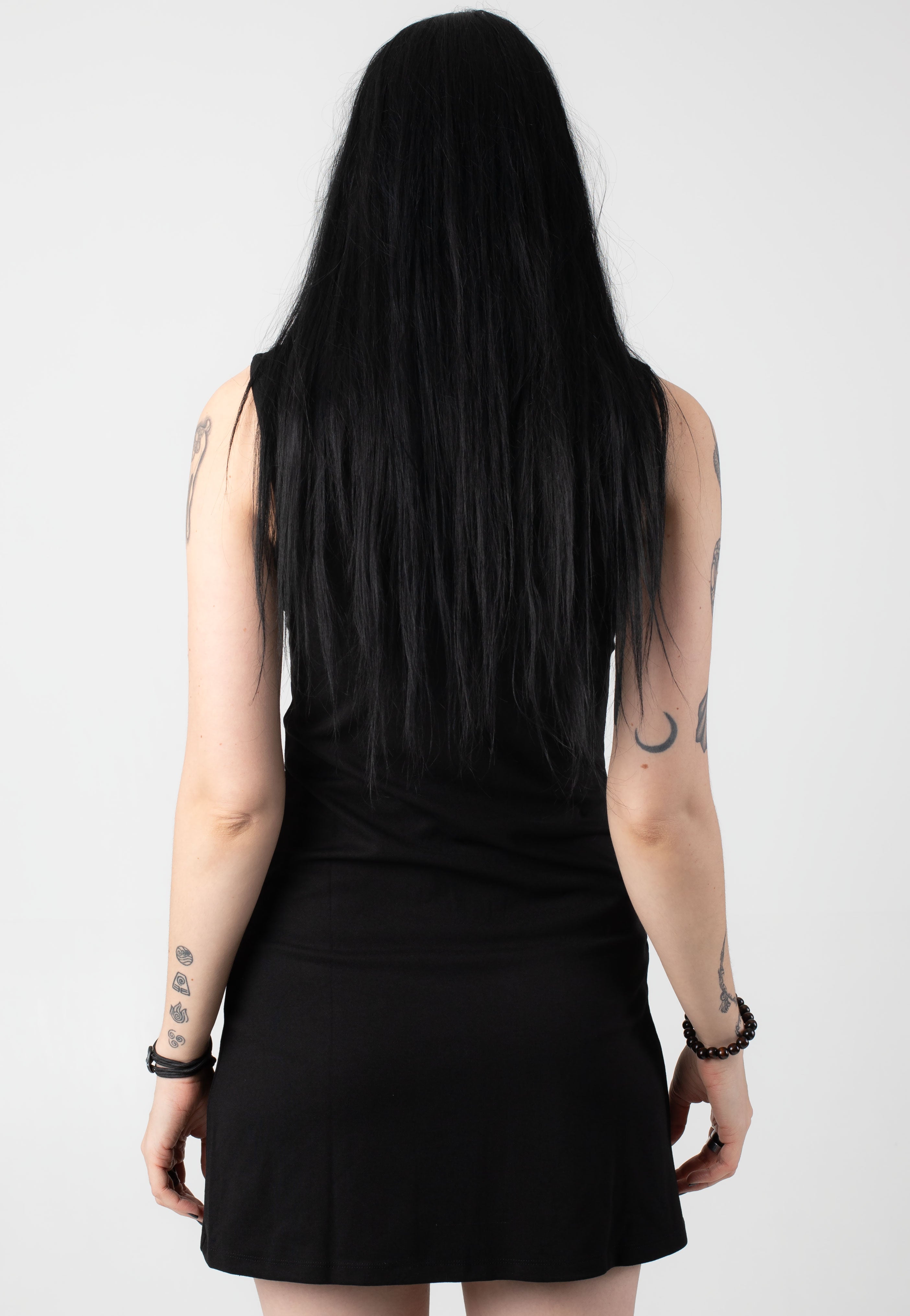 Noisy May - Amelia Short Zipper Black - Dress | Women-Image