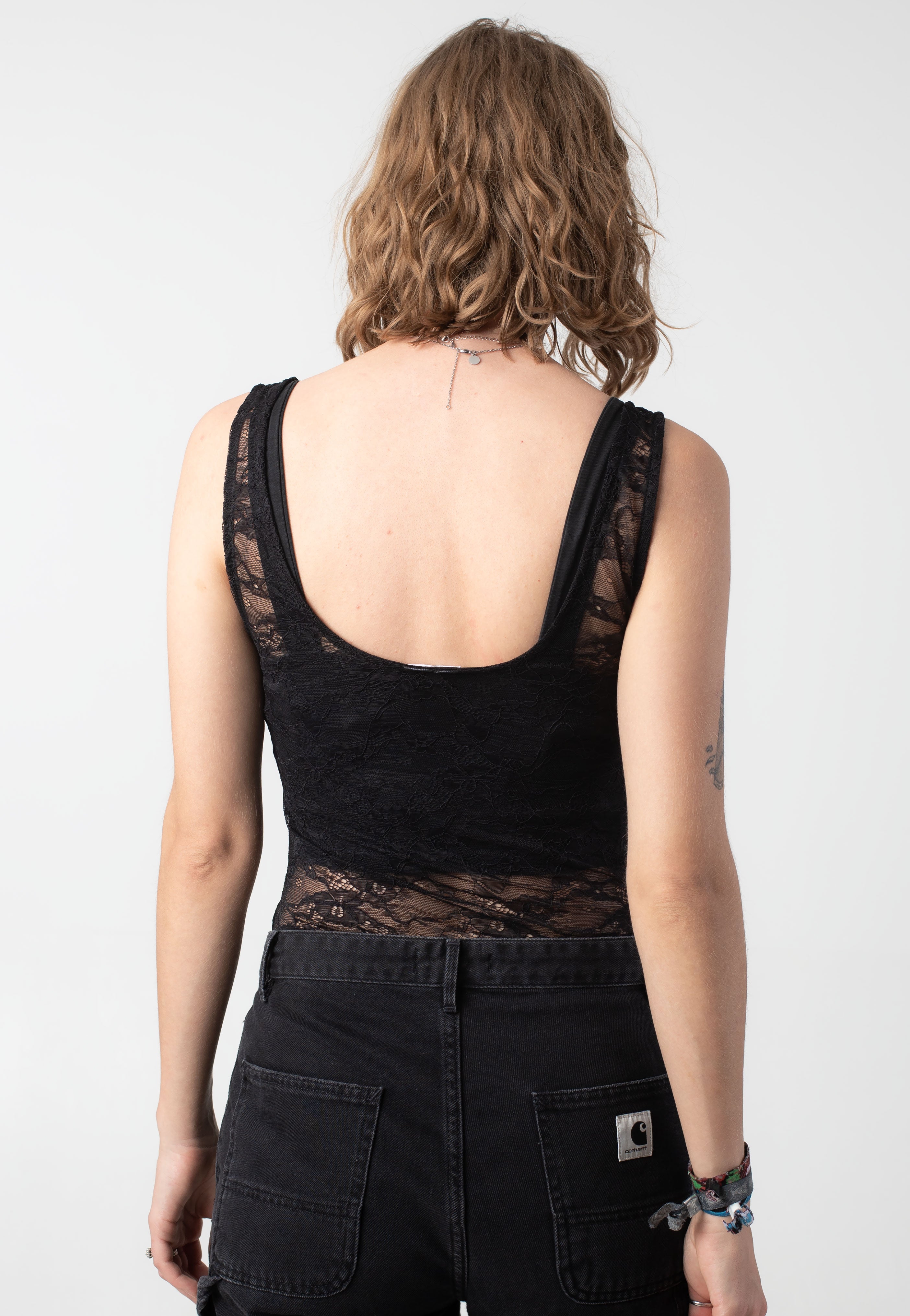 Noisy May - Carota Lace Black - Body | Women-Image