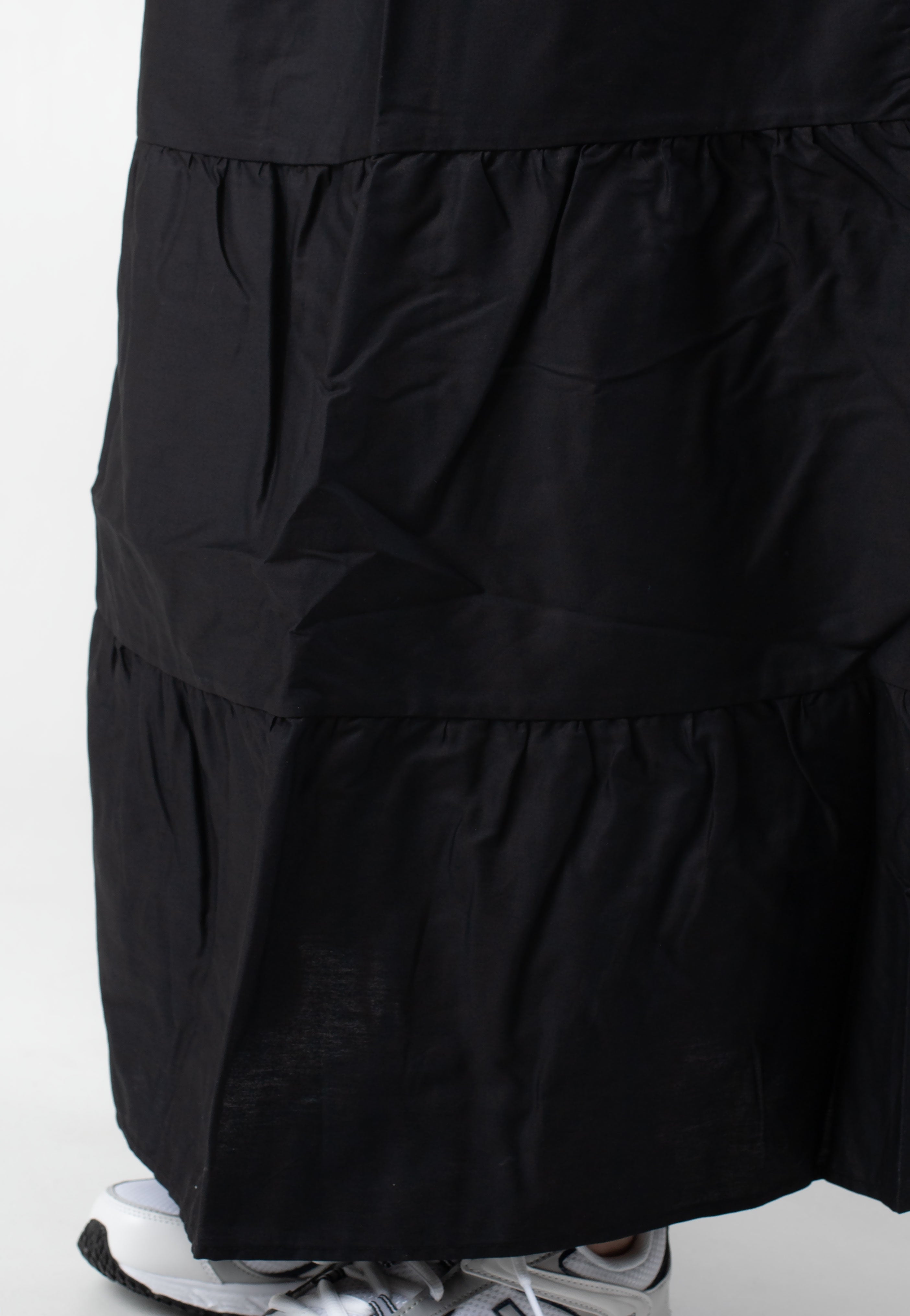 Noisy May - Freja Popeline Maxi Black - Skirt | Women-Image