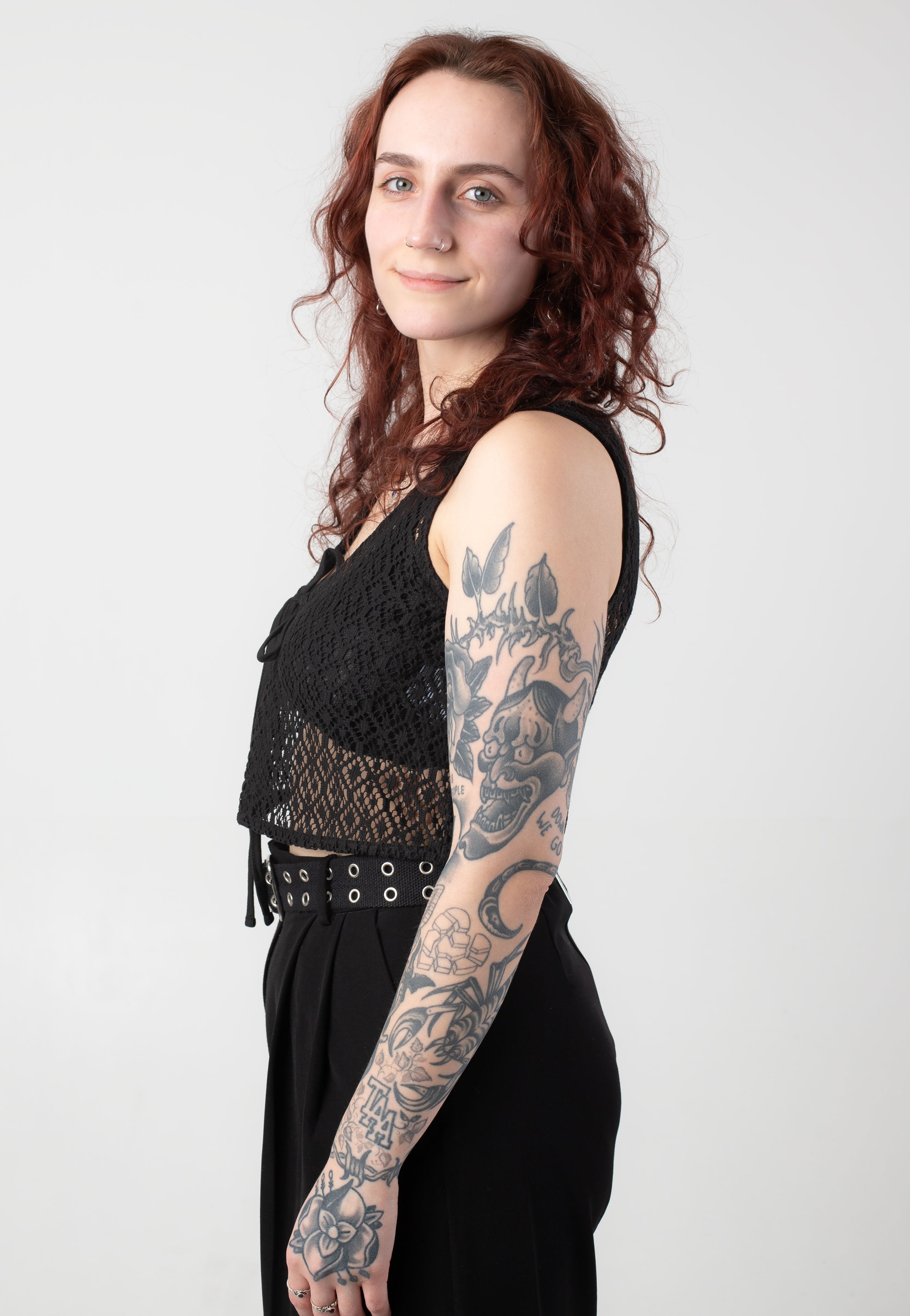 Noisy May - Iben Tie Crochet - Top | Women-Image