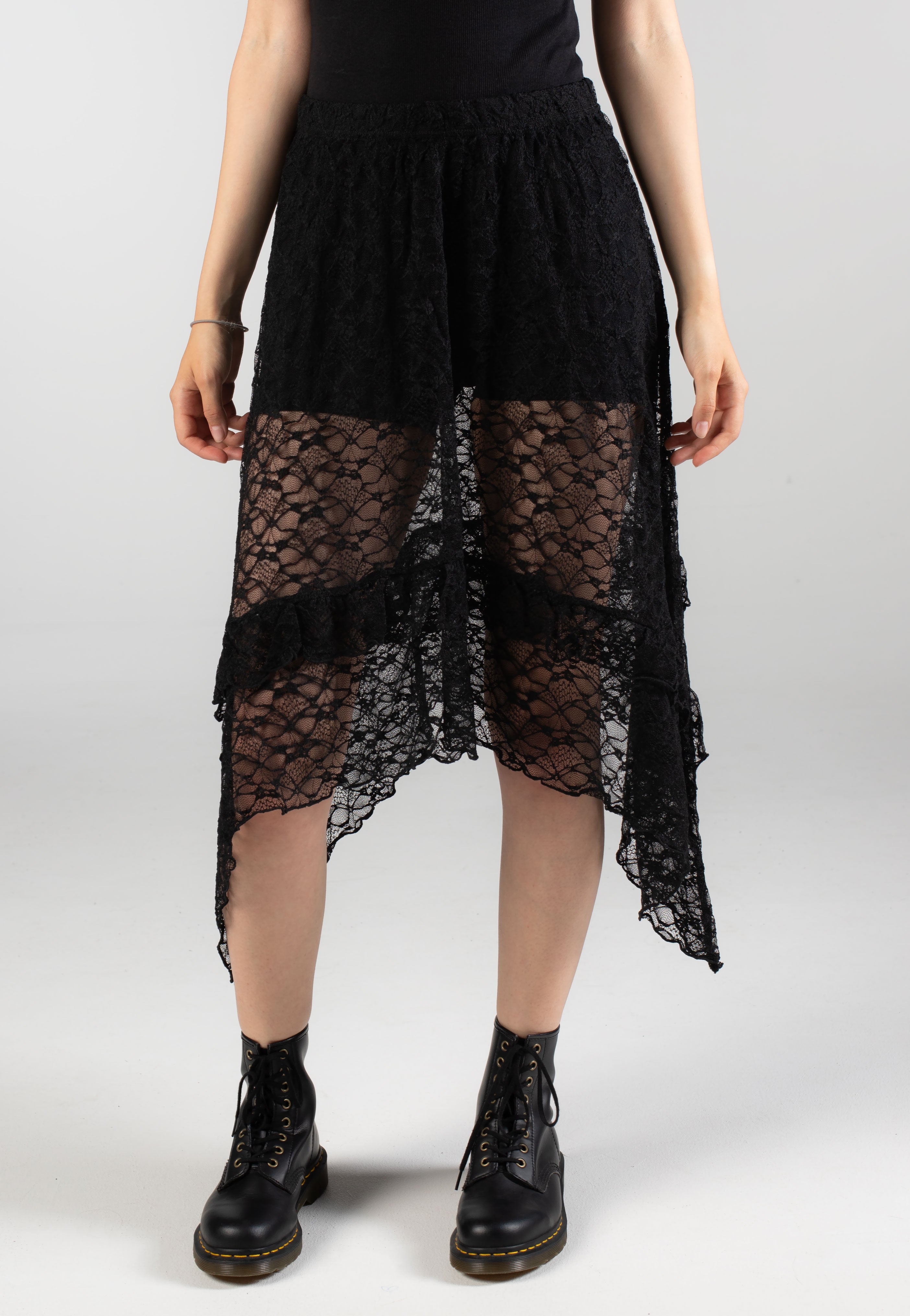 Noisy May - Lacey Nw Midi Black - Skirt | Women-Image