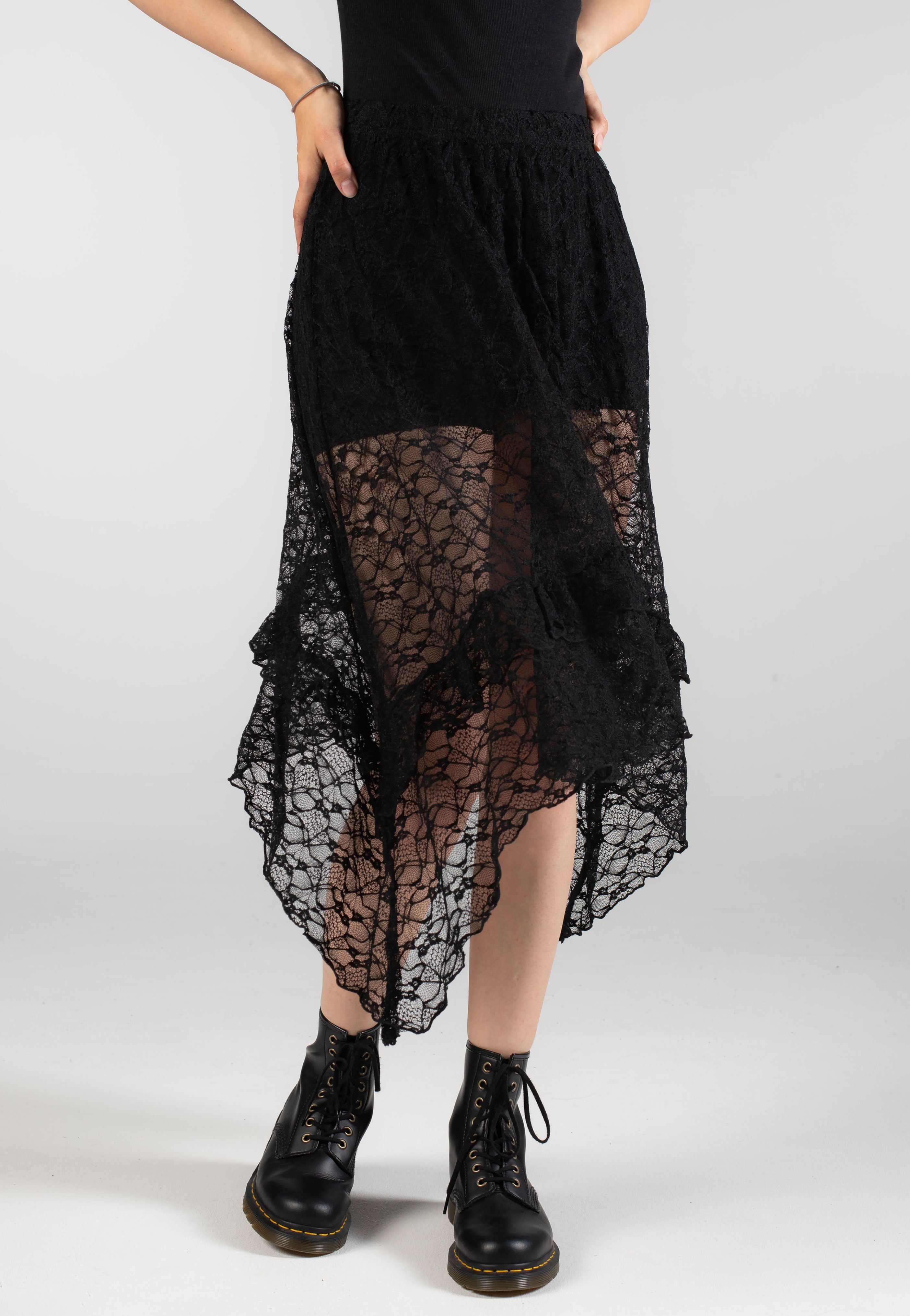 Noisy May - Lacey Nw Midi Black - Skirt | Women-Image