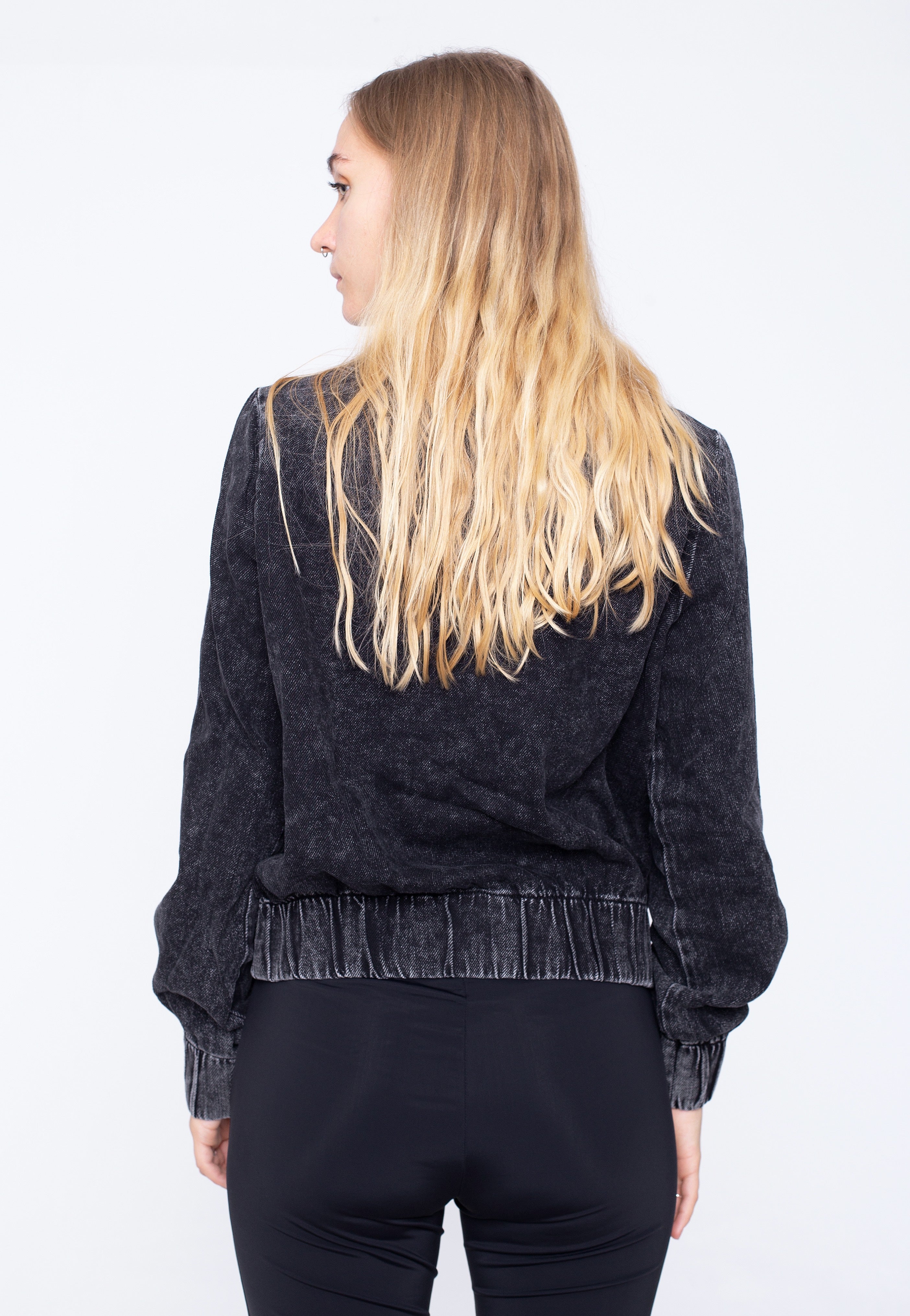 Noisy May - Lucca O N Black Denim - Top | Women-Image