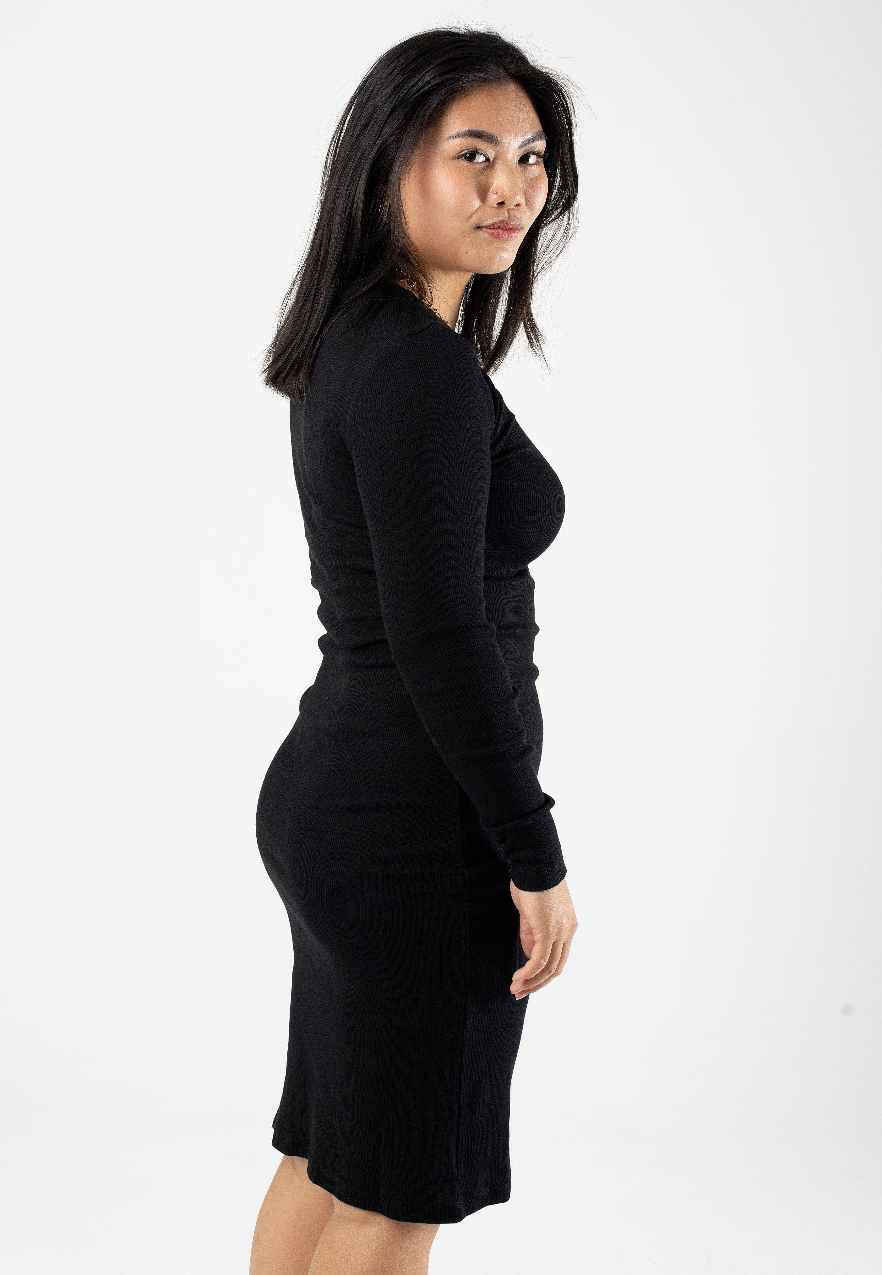 Noisy May - Maya O Neck Black - Dress | Women-Image