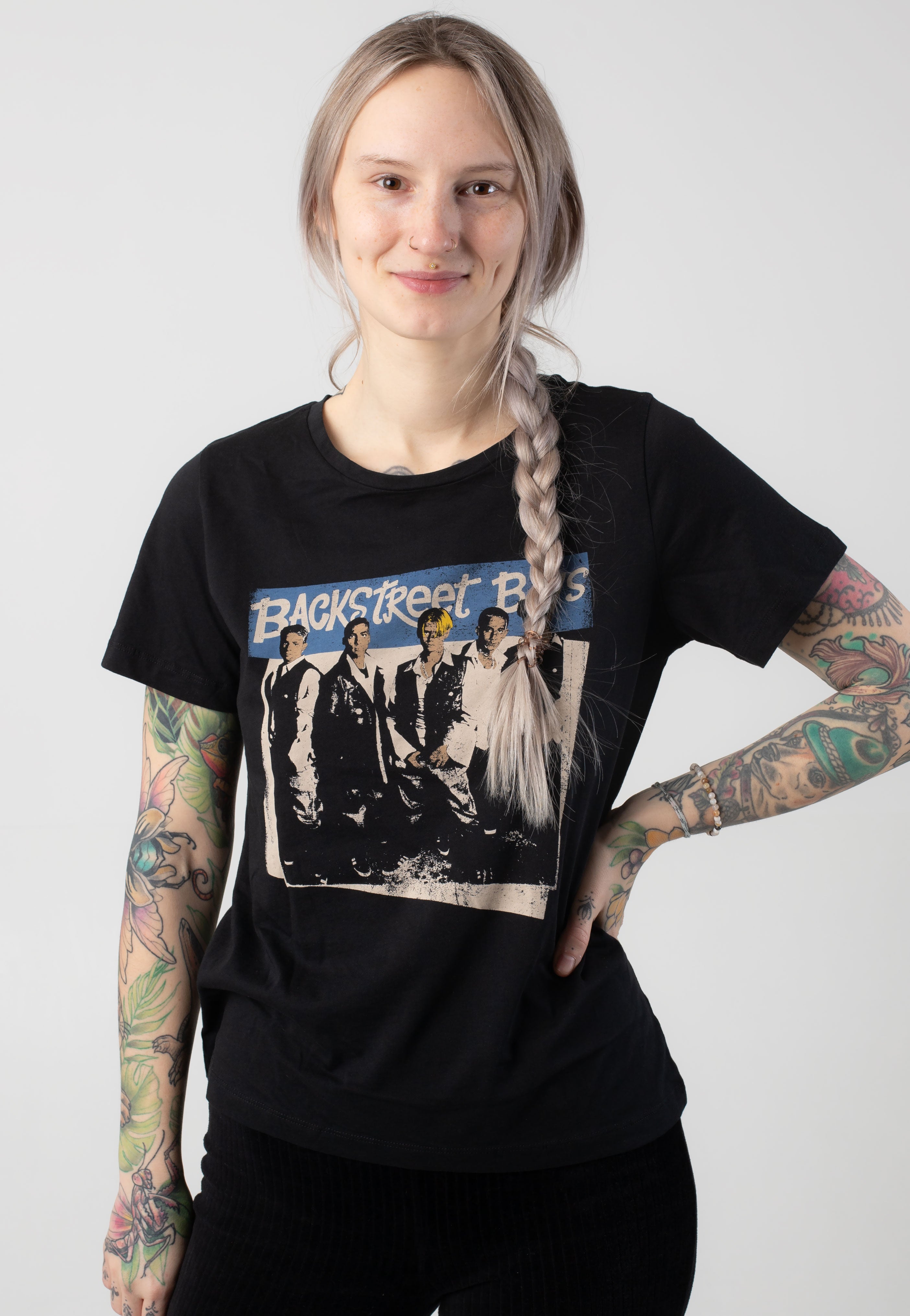 Noisy May x Backstreet Boys - Nate Black Playing Games - T-Shirt | Women-Image