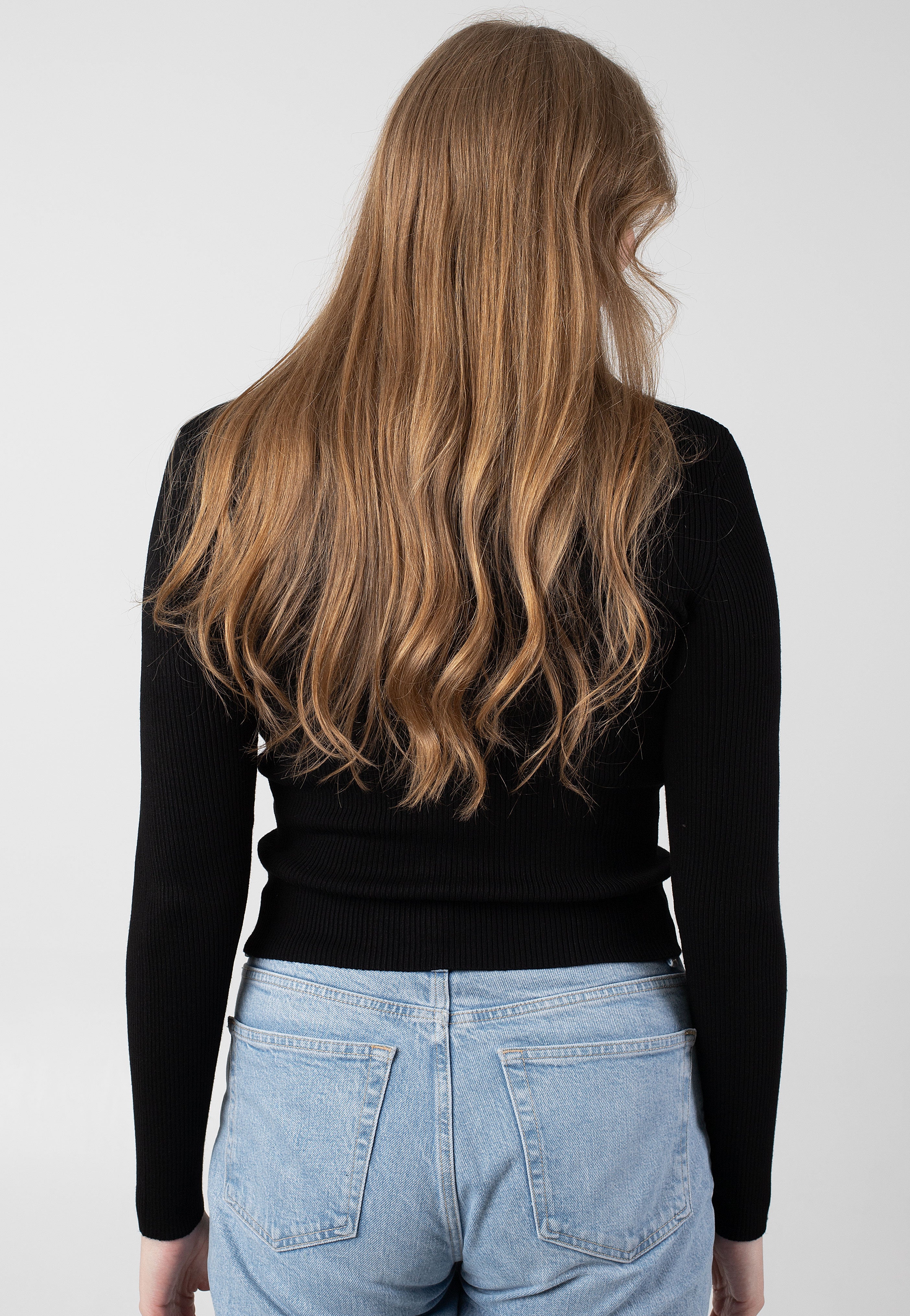 Noisy May - Piper High Neck Zip Black - Top | Women-Image