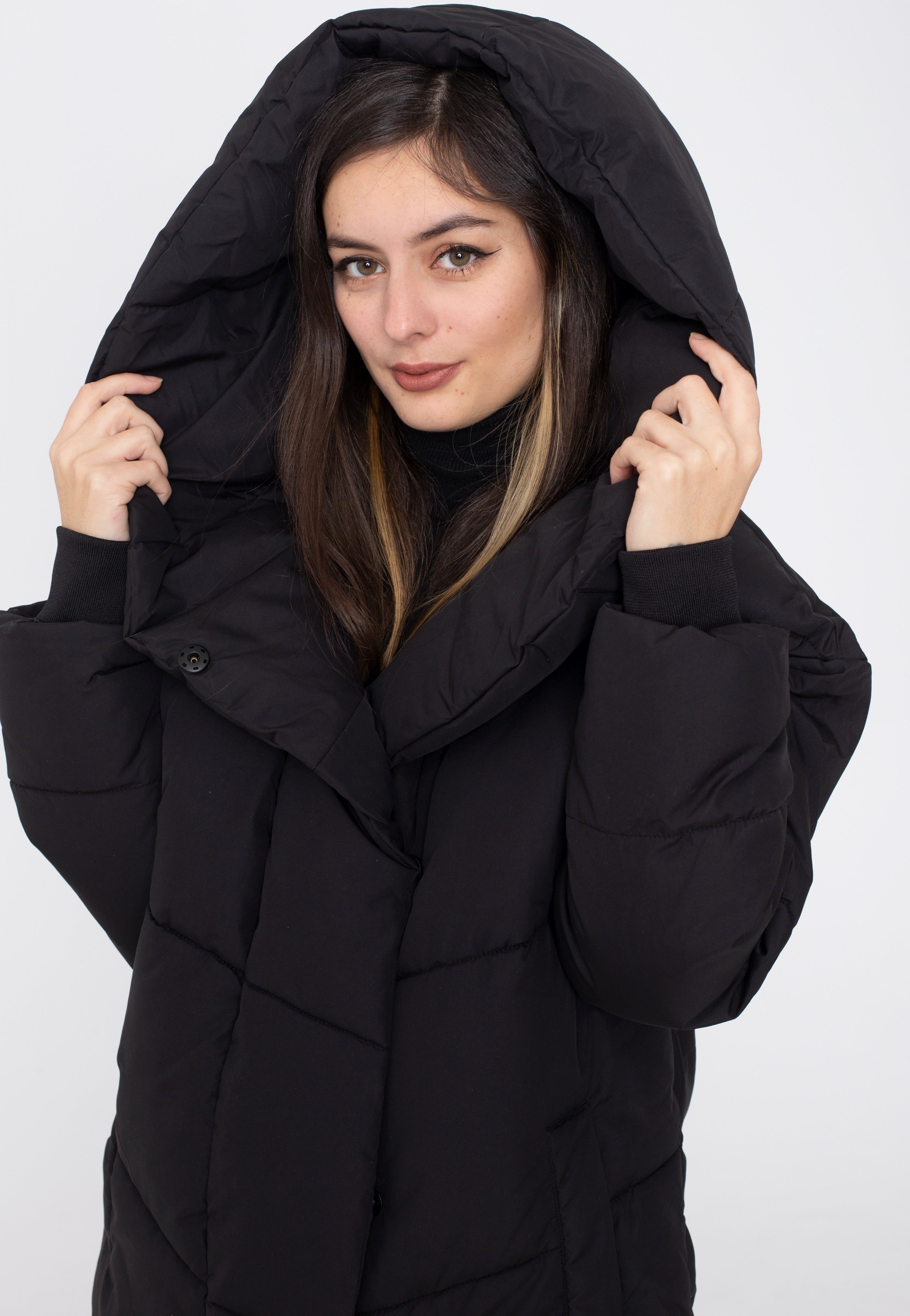 Noisy May - Tally Long Black - Jacket | Women-Image